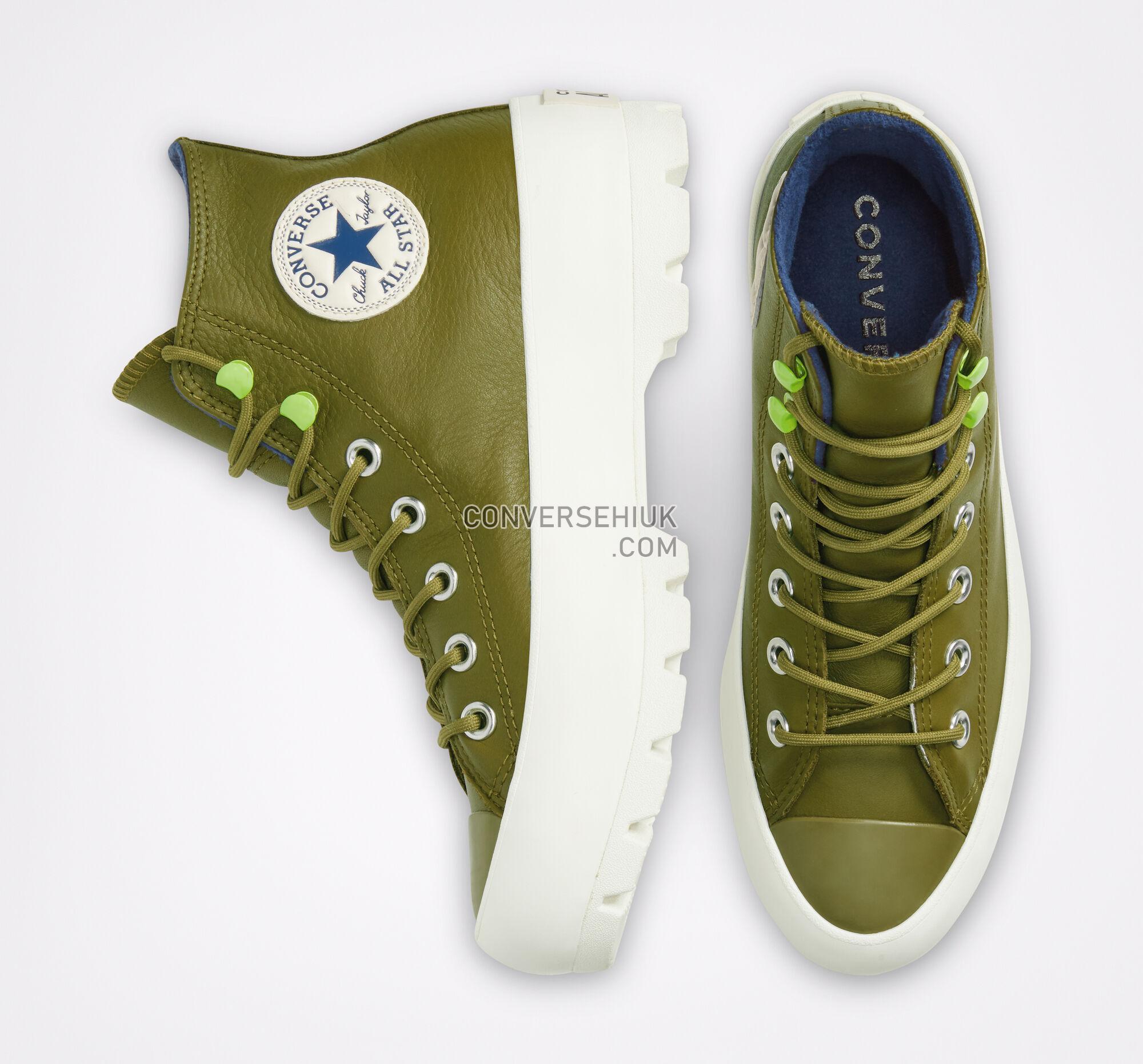 Converse Chuck Taylor All Star Lugged Winter Dark Moss/Navy/Egret 568764C Shoes