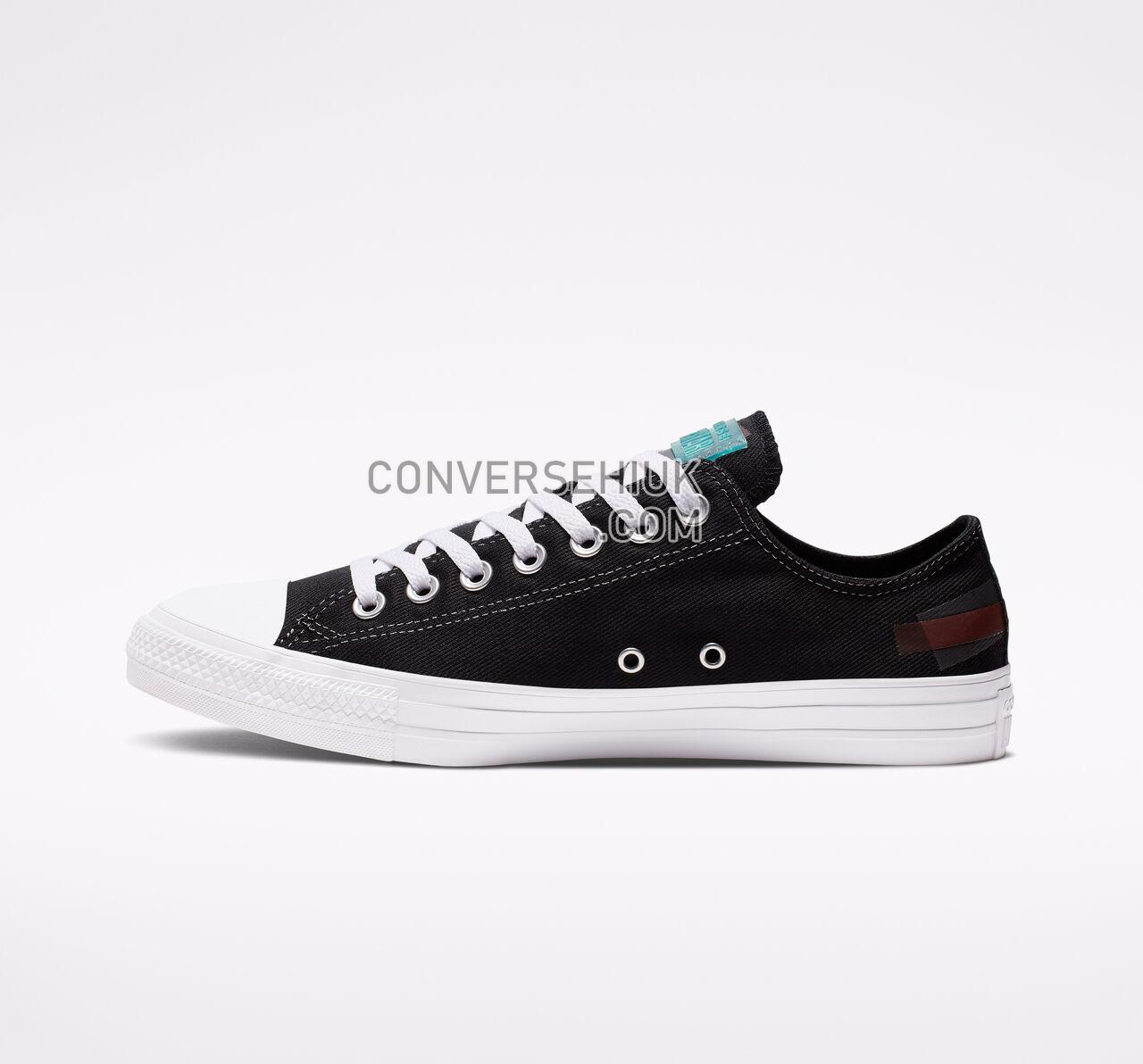 Converse Chuck Taylor All Star Space Racer Low Top Black/Enamel Red/White 165331F Shoes