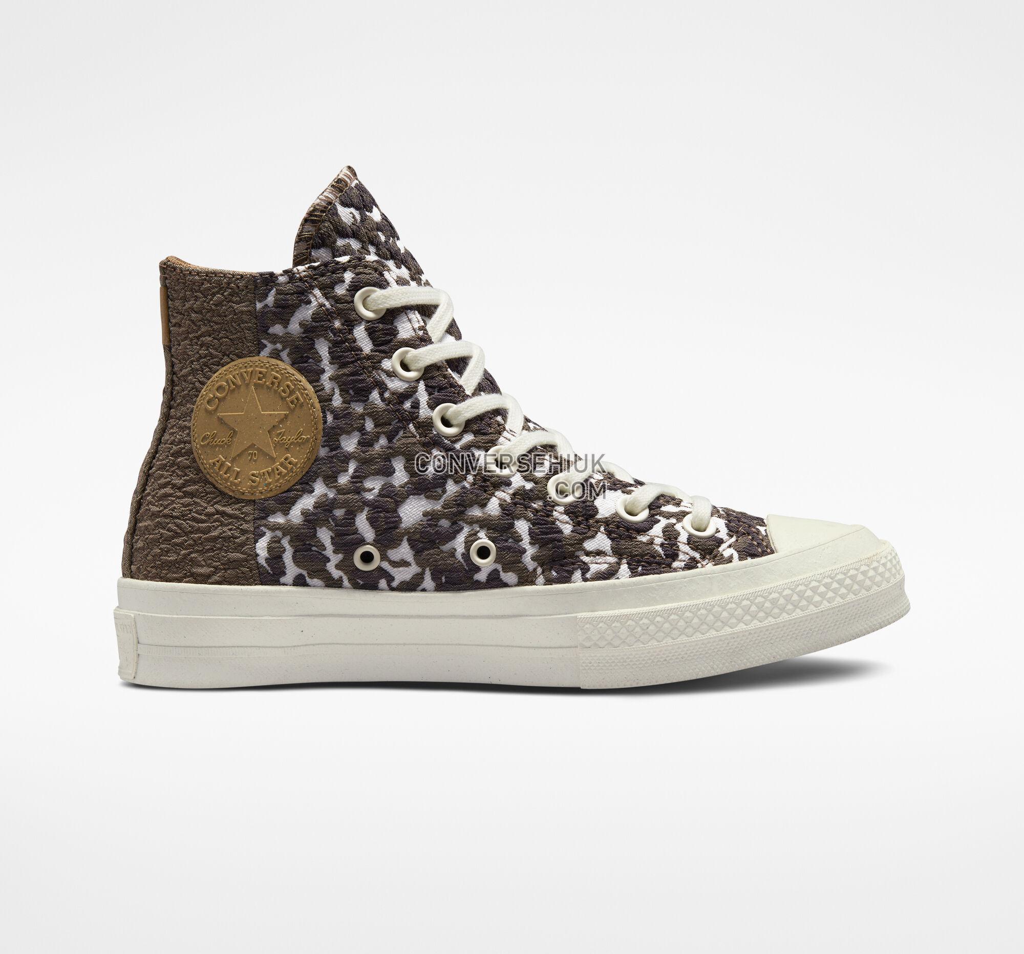 Converse Chuck 70 Split Upper Jacquard Camo Sand Dune/Dark Raisin/Egret A01704C Shoes