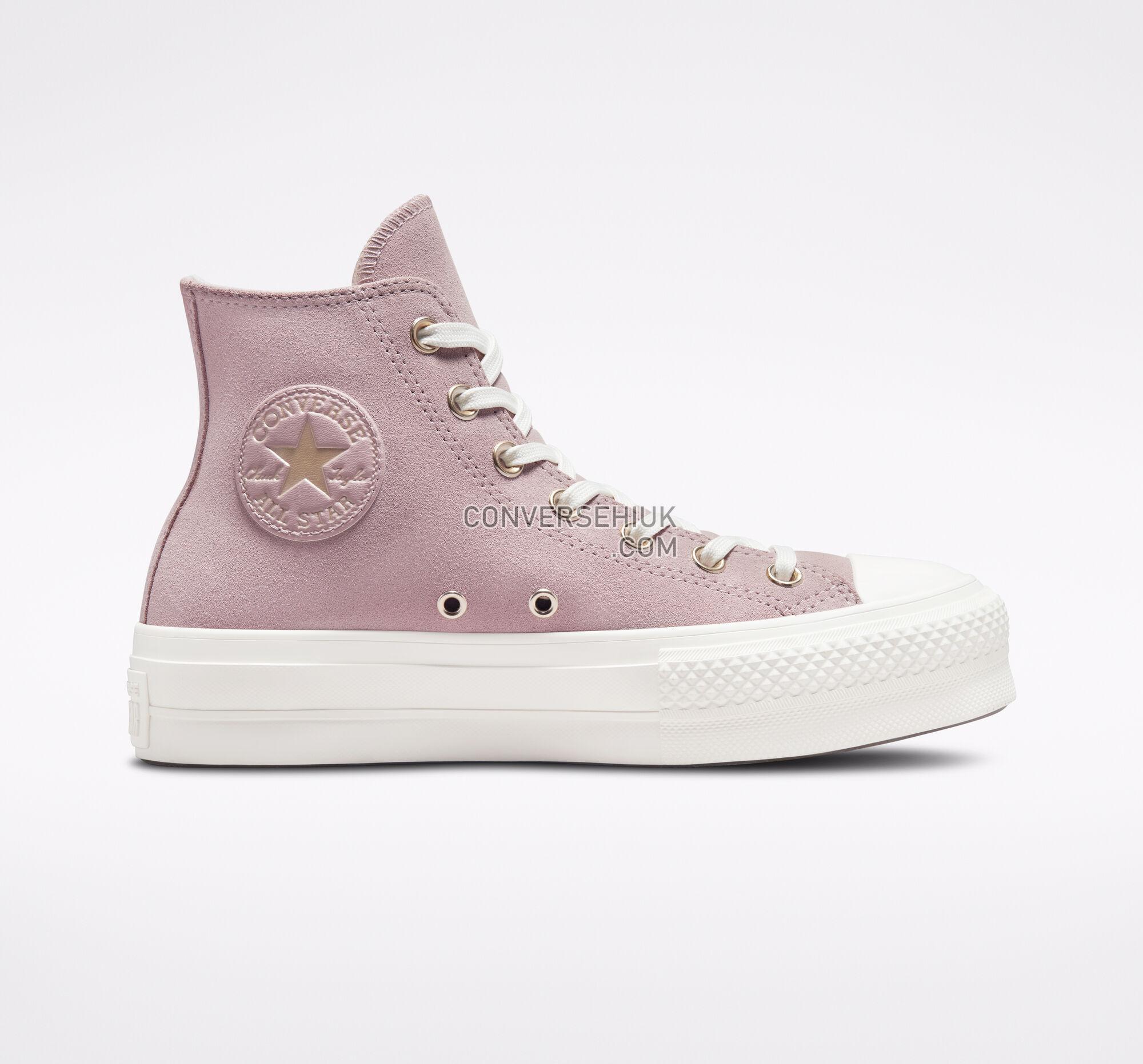 Converse Chuck Taylor All Star Lift Platform Earthy Neutrals Stone Mauve/Egret/Egret A03728C Shoes