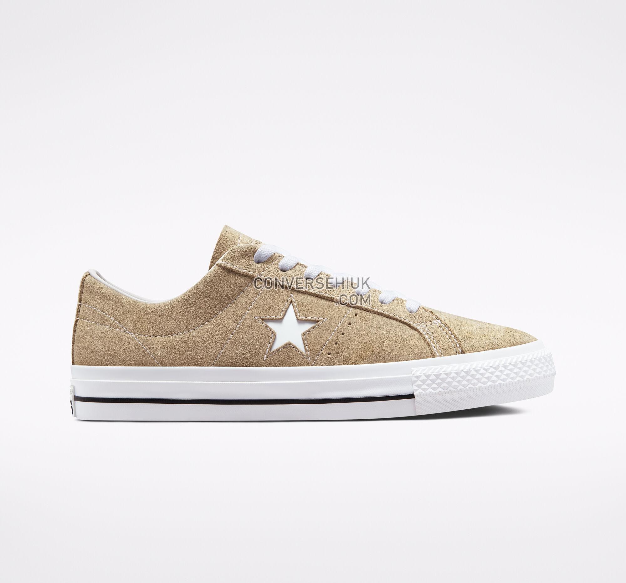 Converse One Star Pro Suede Nomad Khaki/Black/White A00941C Shoes