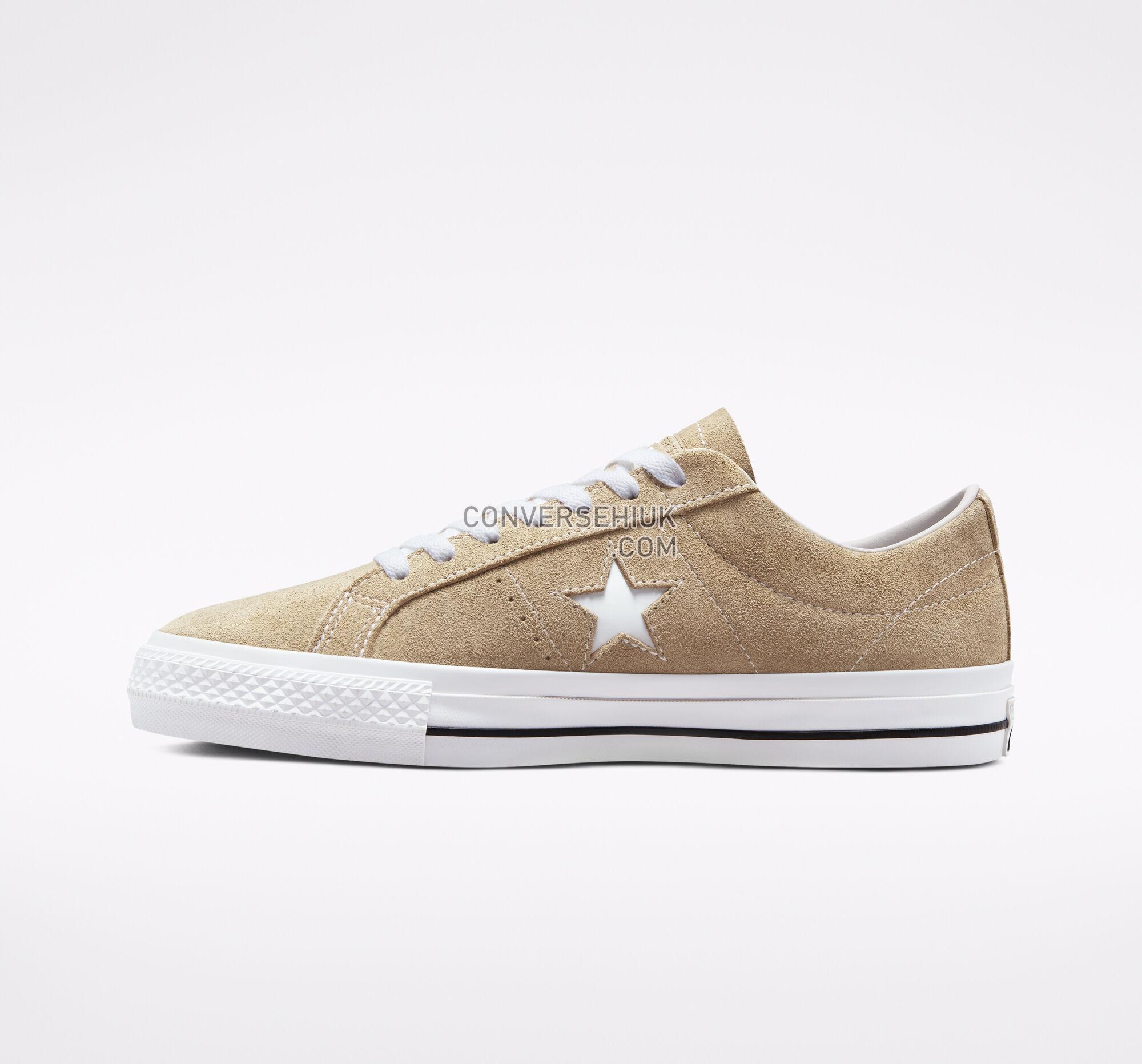 Converse One Star Pro Suede Nomad Khaki/Black/White A00941C Shoes