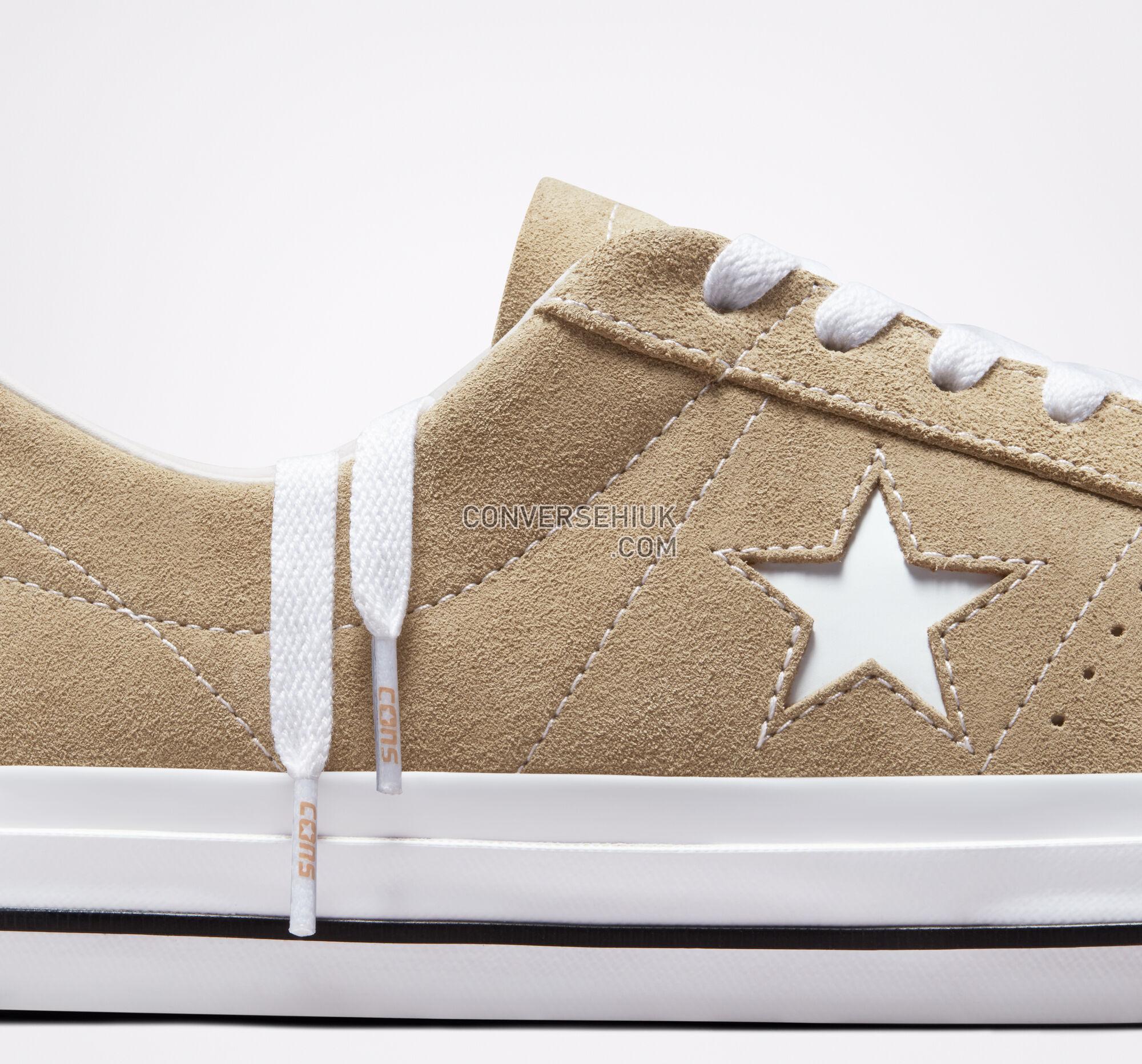 Converse One Star Pro Suede Nomad Khaki/Black/White A00941C Shoes