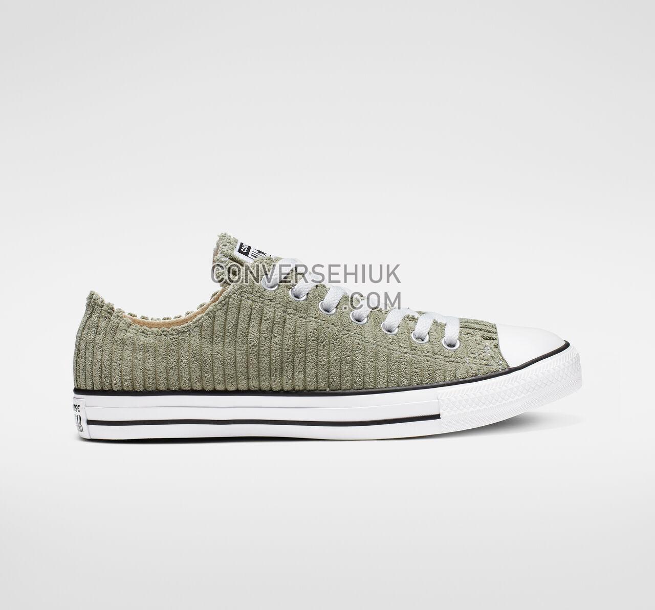 Converse Chuck Taylor All Star Wide Wale Cord Low Top Jade Stone/White/Black 165454F Shoes