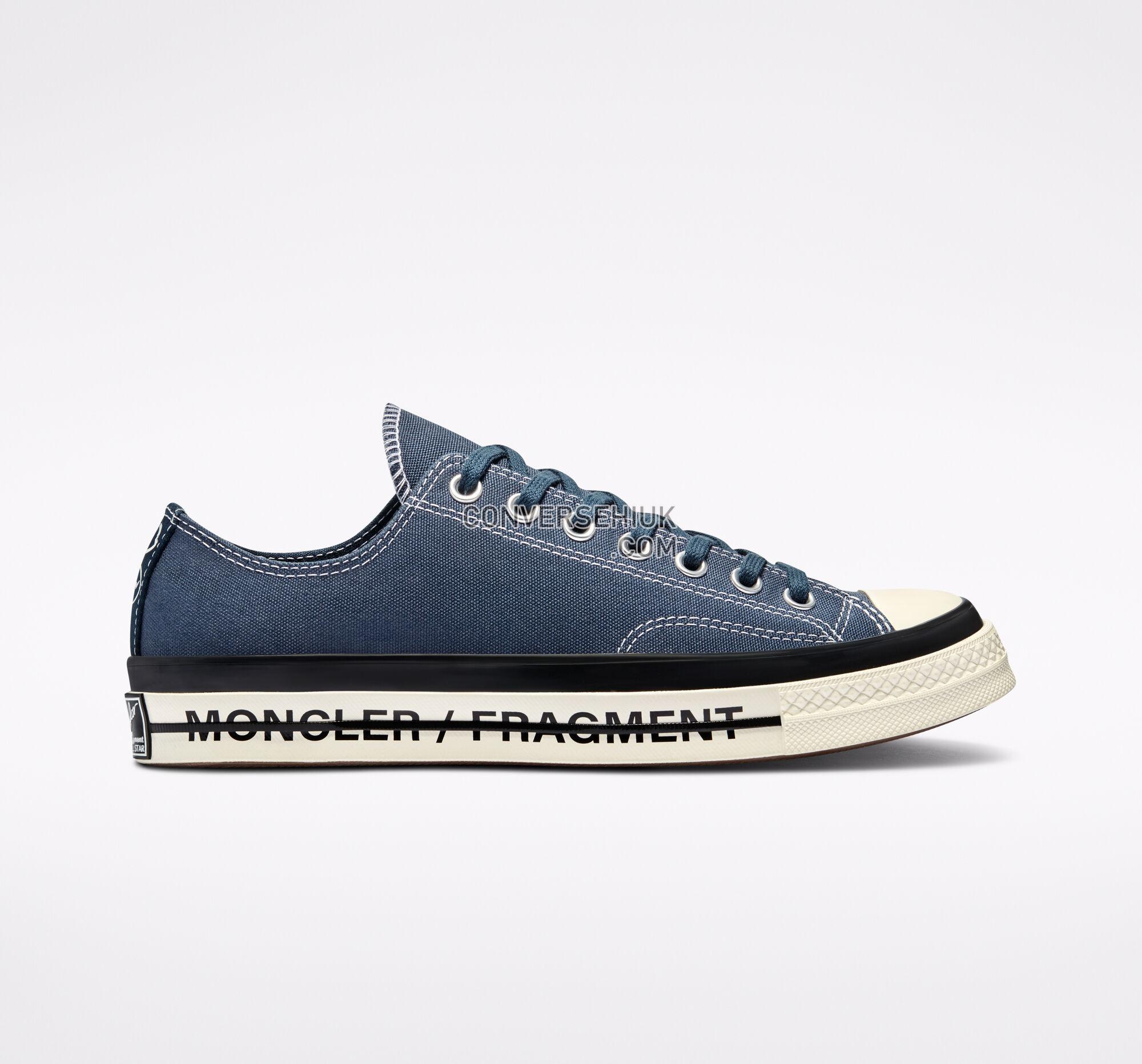 Converse 7 Moncler FRGMT Chuck 70 Insignia Blue/Egret/Black 172323C Shoes