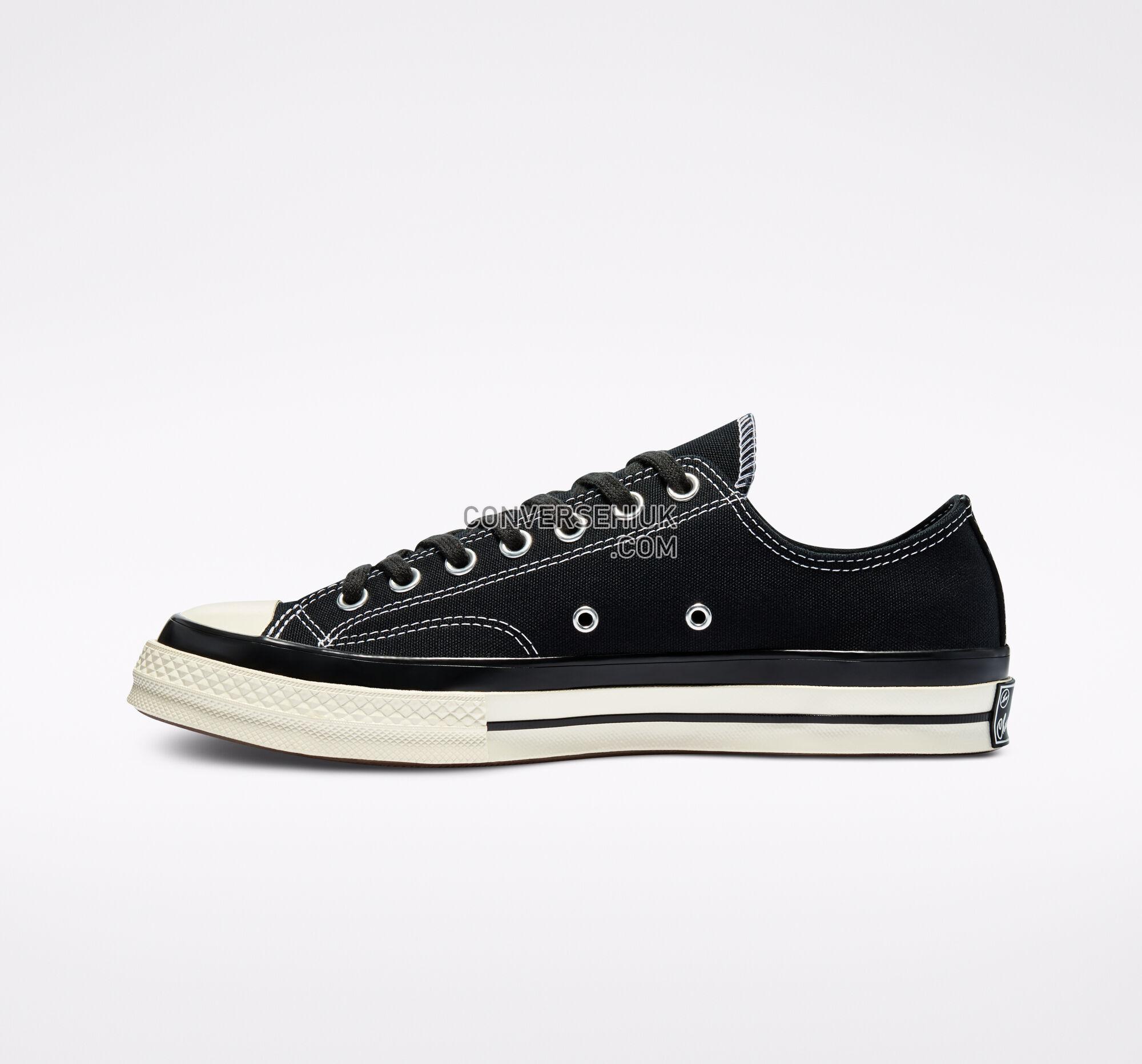 Converse 7 Moncler FRGMT Chuck 70 Black/Black/Egret 172320C Shoes