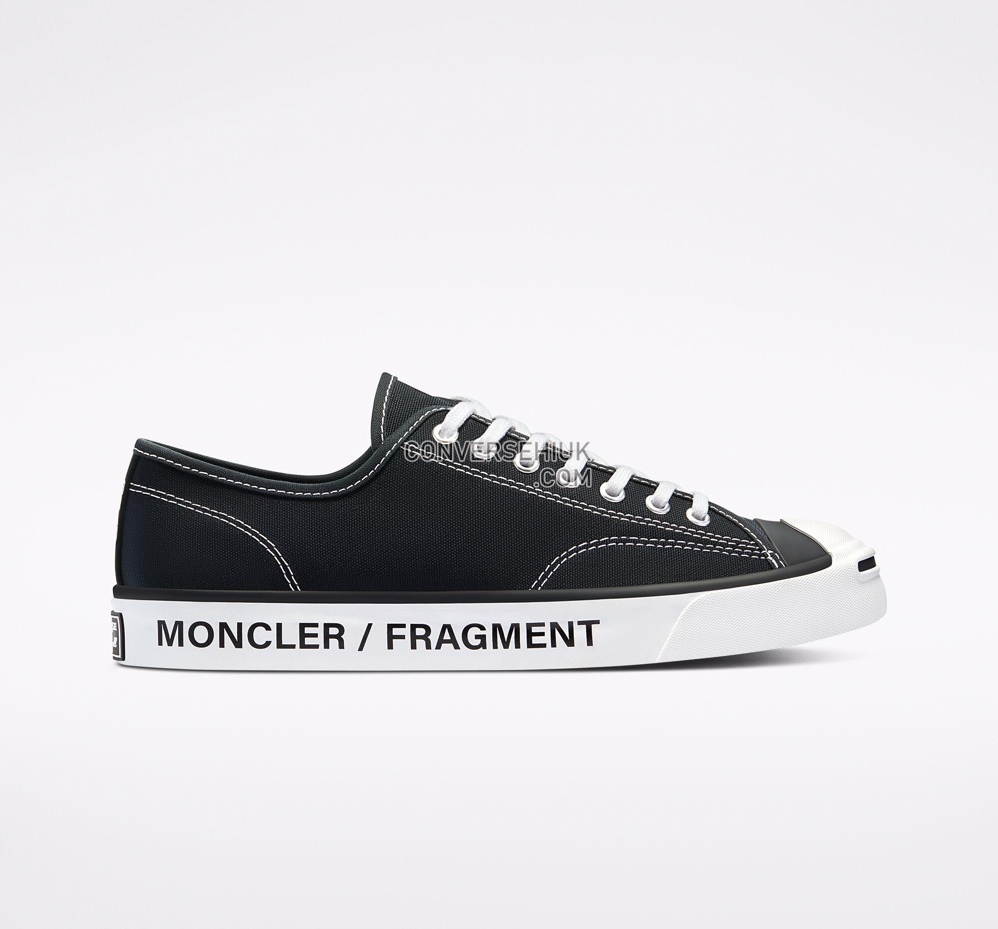 Converse 7 Moncler FRGMT Converse Jack Purcell Black/Black/White 172321C Shoes