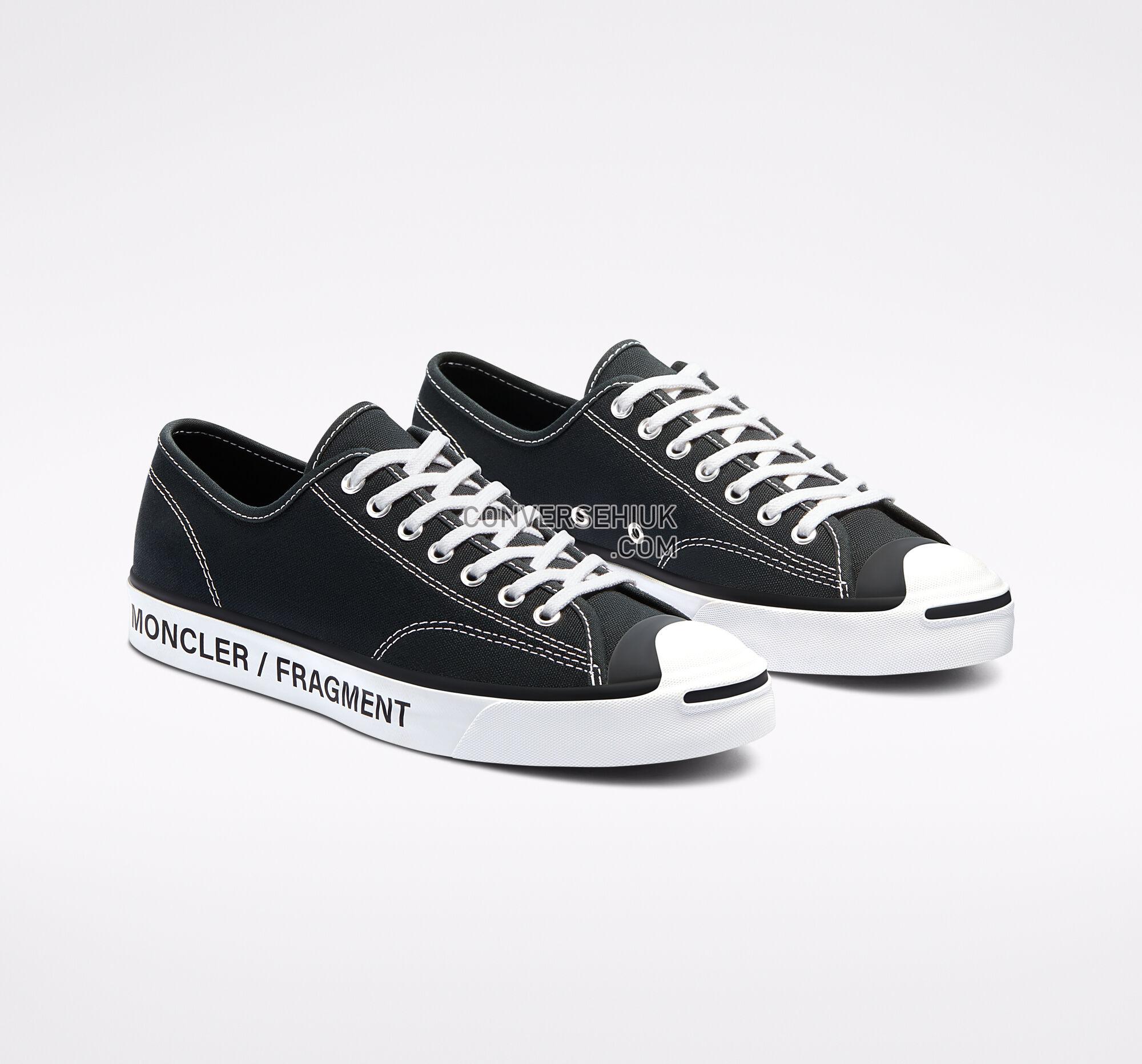 Converse 7 Moncler FRGMT Converse Jack Purcell Black/Black/White 172321C Shoes