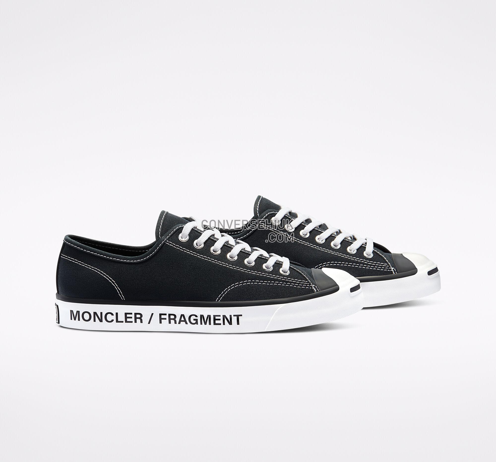 Converse 7 Moncler FRGMT Converse Jack Purcell Black/Black/White 172321C Shoes