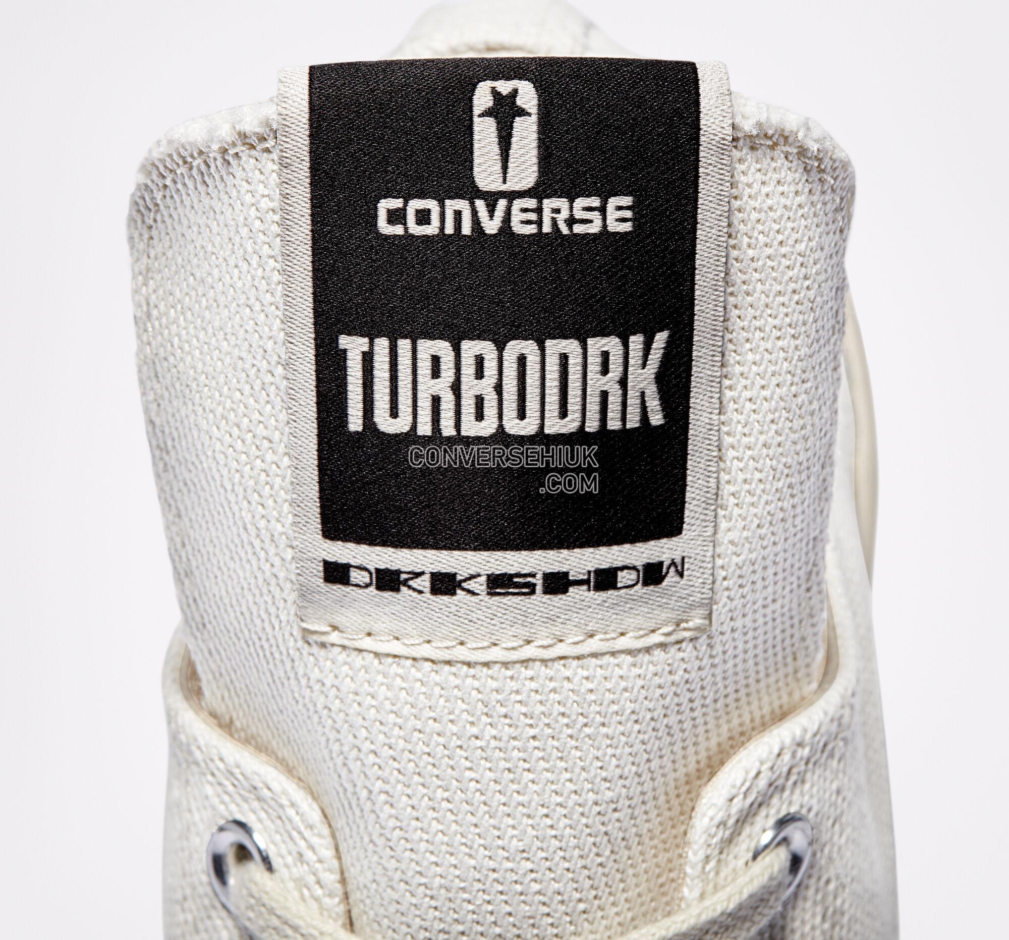 Converse TURBODRK Chuck 70 Lily White/Egret/Black 172345C Shoes