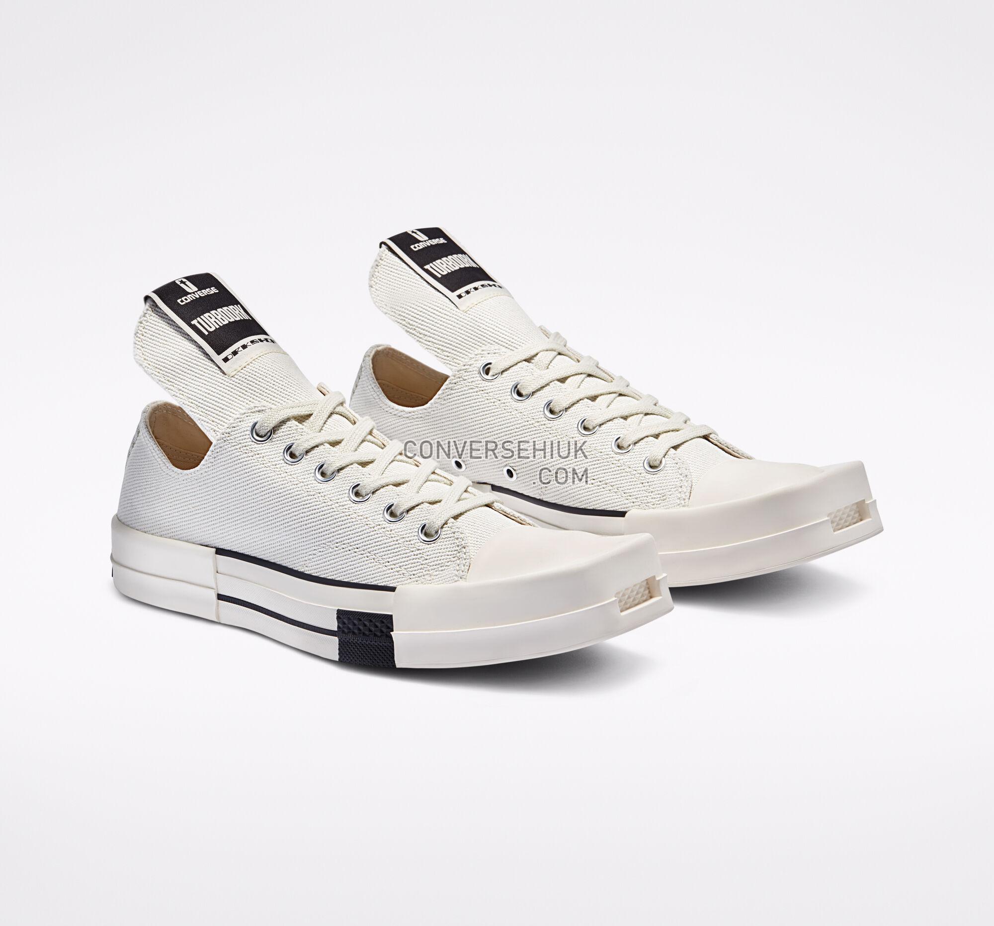 Converse TURBODRK Chuck 70 Lily White/Egret/Black 172345C Shoes