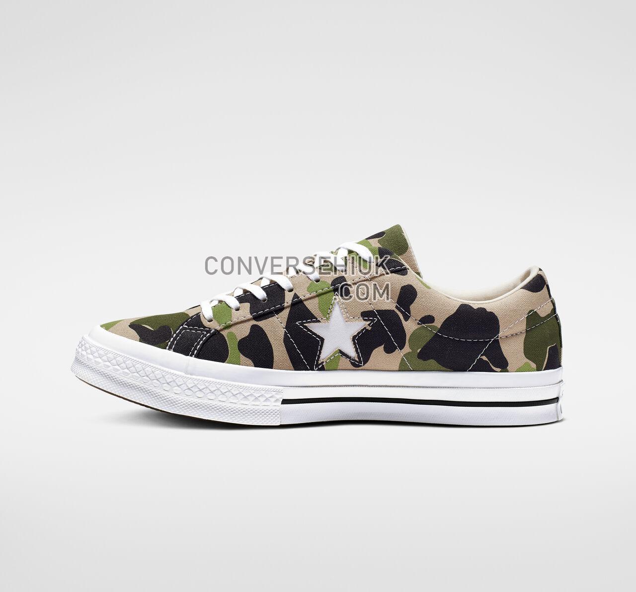 Converse One Star Archive Prints Low Top Candied Ginger/Piquant Green 165027C Shoes