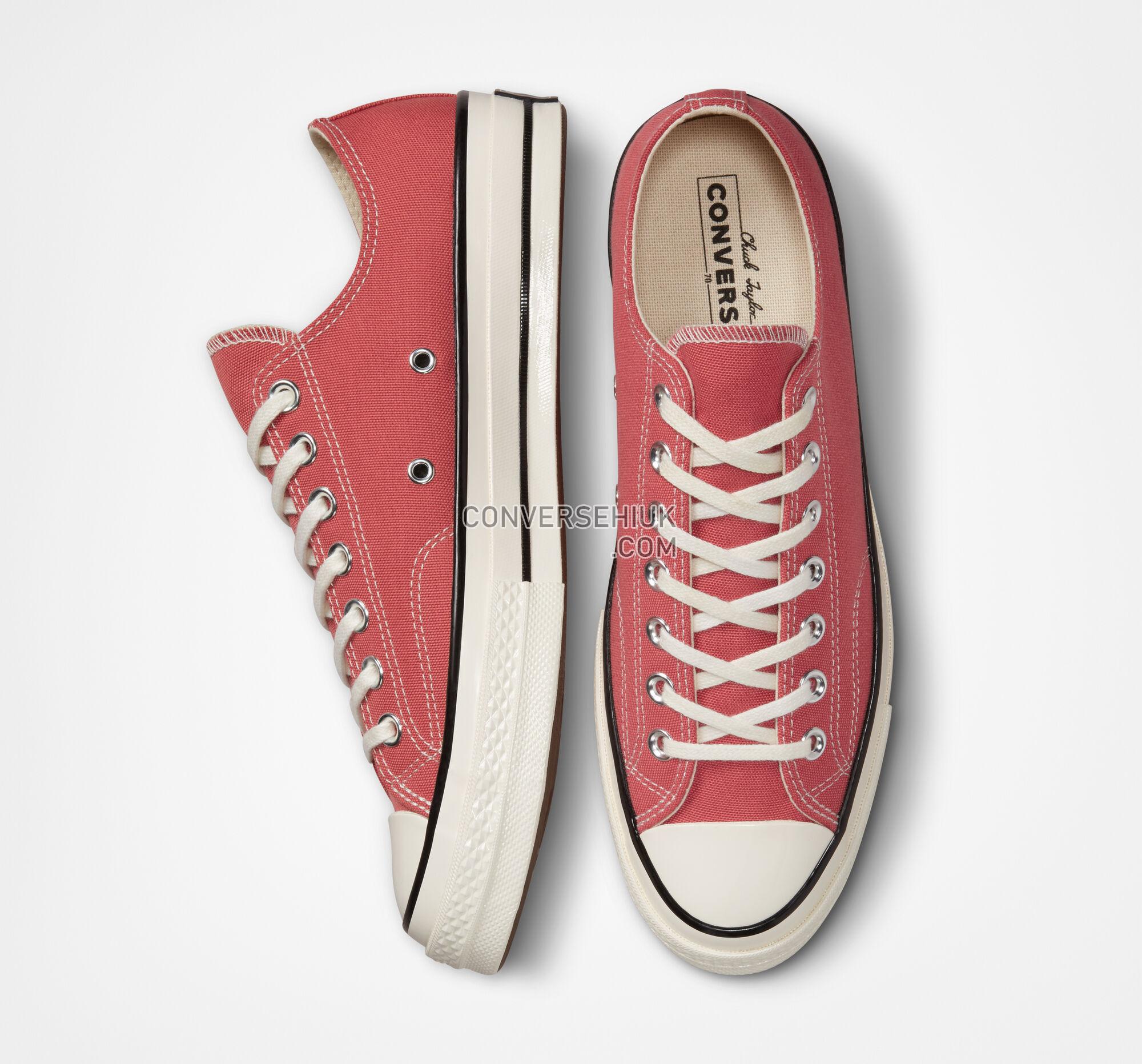 Converse Chuck 70 Vintage Canvas Rhubarb Pie/Egret/Black A02767C Shoes