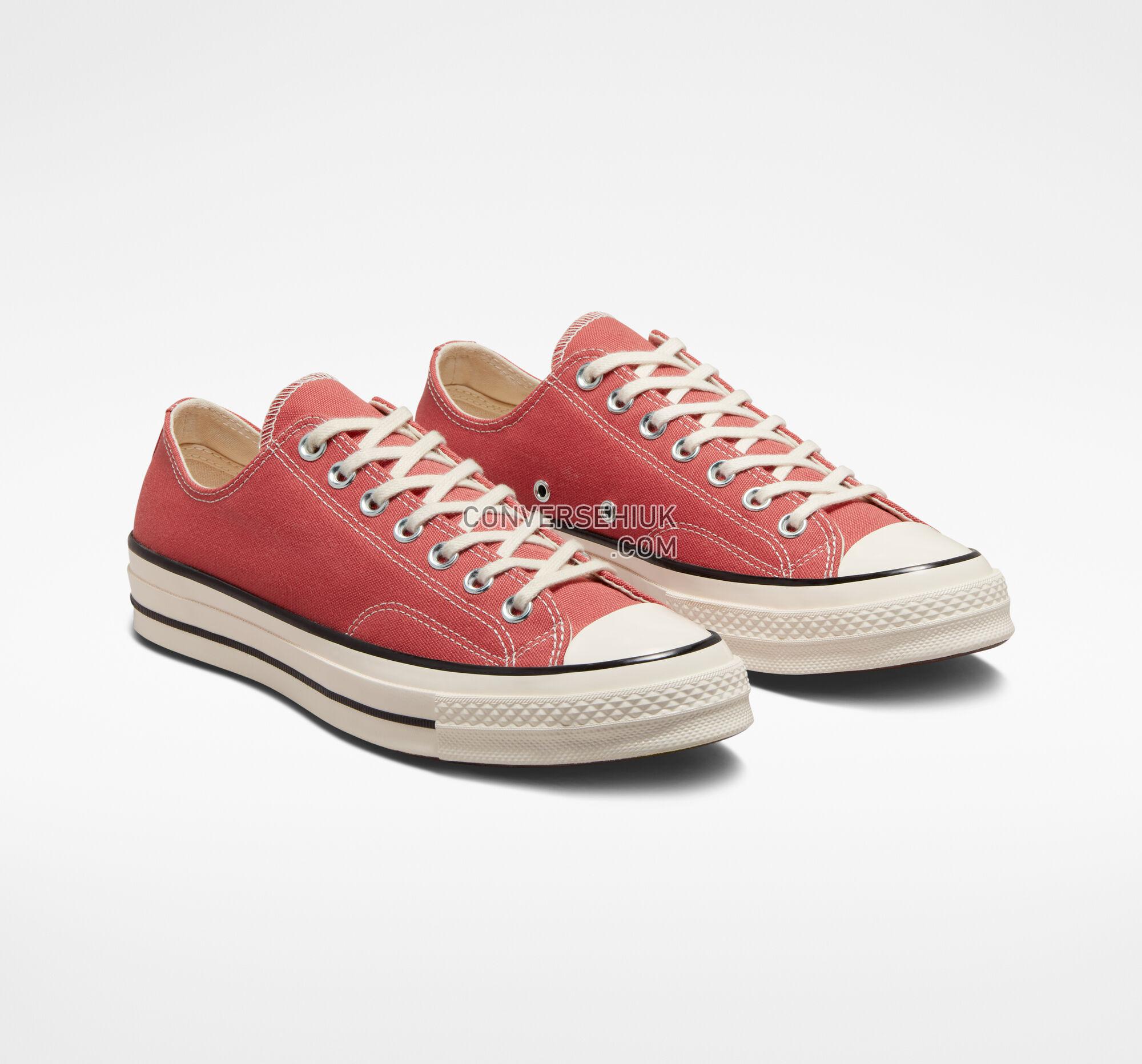 Converse Chuck 70 Vintage Canvas Rhubarb Pie/Egret/Black A02767C Shoes