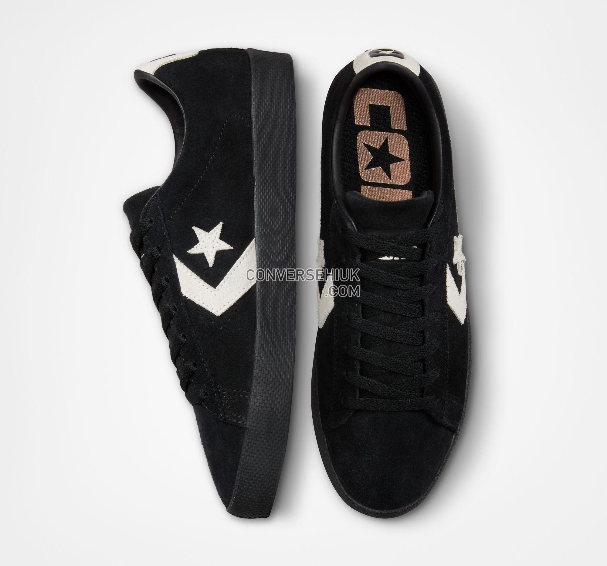 Converse Pro Leather Vulc Pro Black/Egret/Black A01255C Shoes