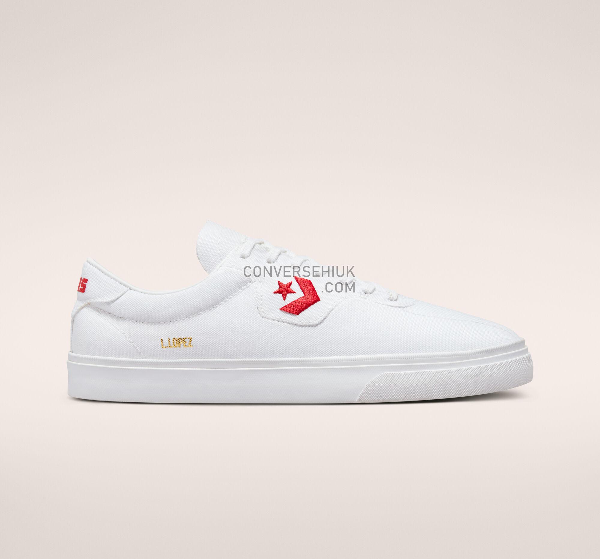 Converse Louie Lopez Pro Canvas White/Red/White A02416C Shoes