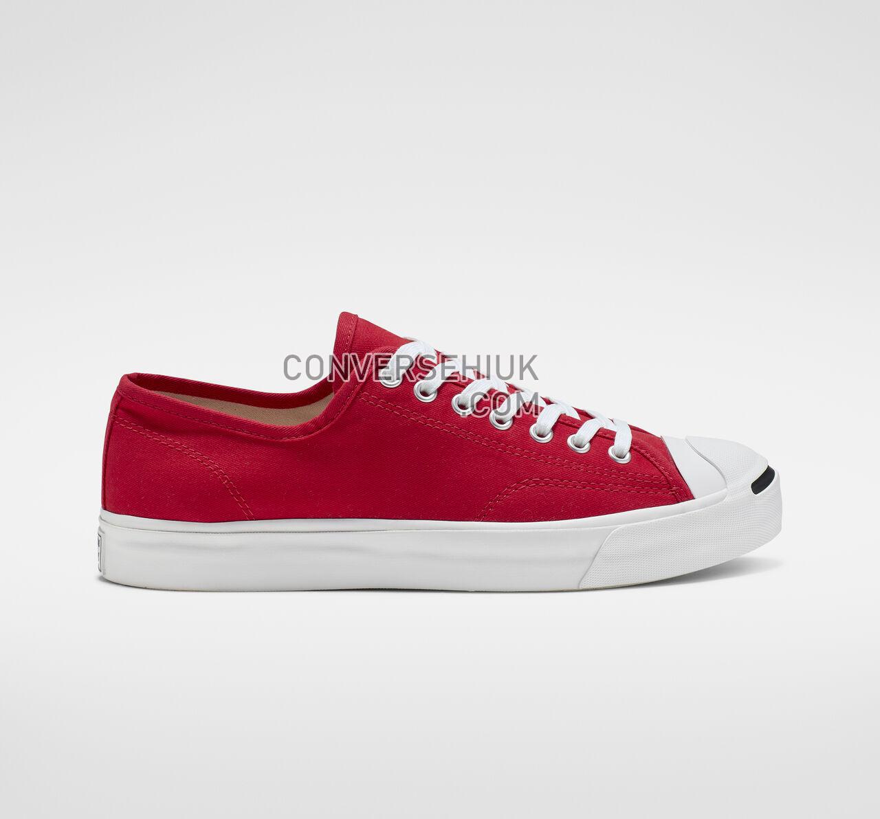 Converse Jack Purcell Low Top Enamel Red/White/Black 165010C Shoes