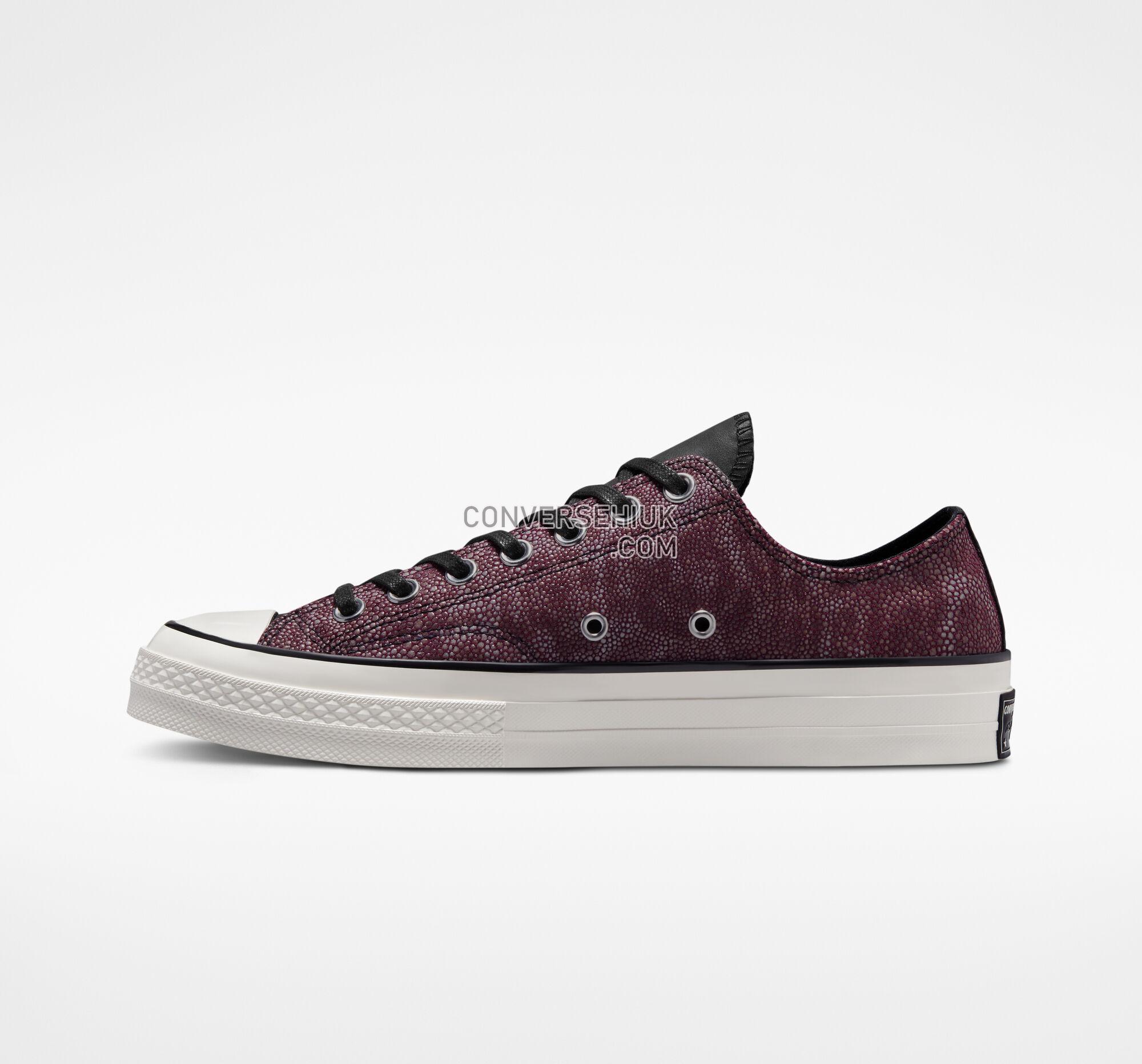 Converse Chuck 70 Stingray Split Black Cherry/Saddle/Rust Pink A01085C Shoes