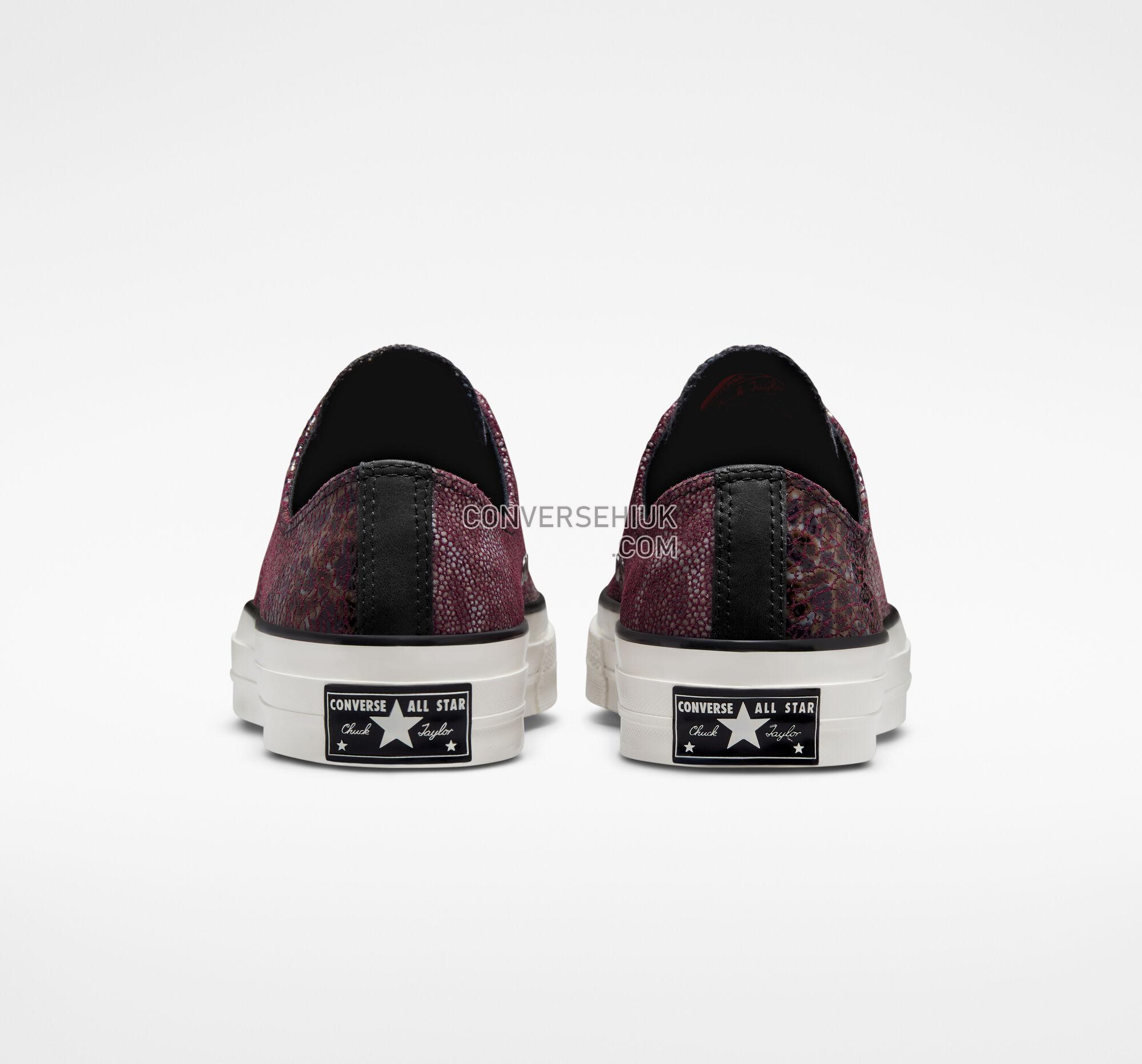 Converse Chuck 70 Stingray Split Black Cherry/Saddle/Rust Pink A01085C Shoes