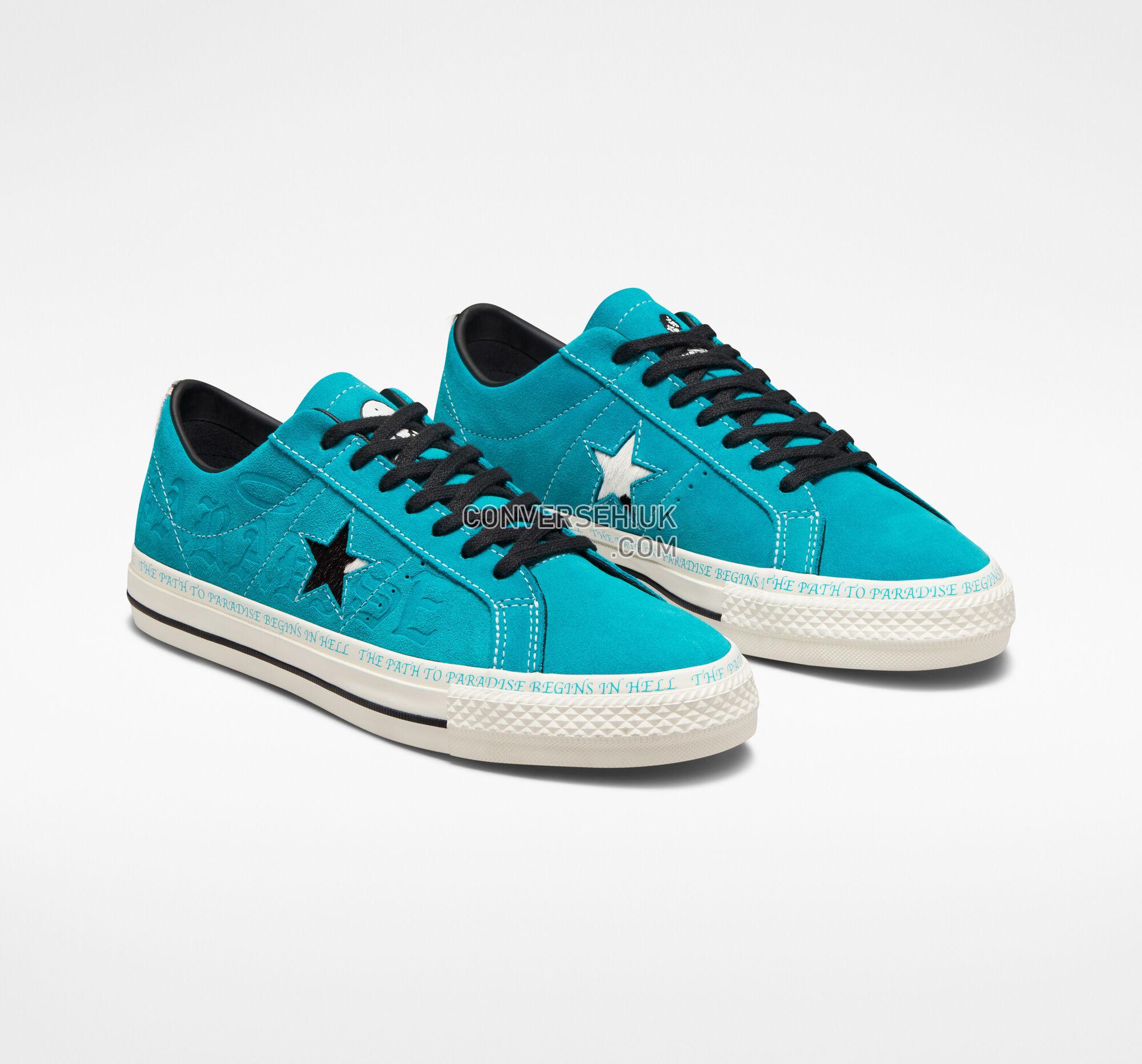 Converse One Star Pro Sean Pablo Rapid Teal/Black/Egret 173215C Shoes