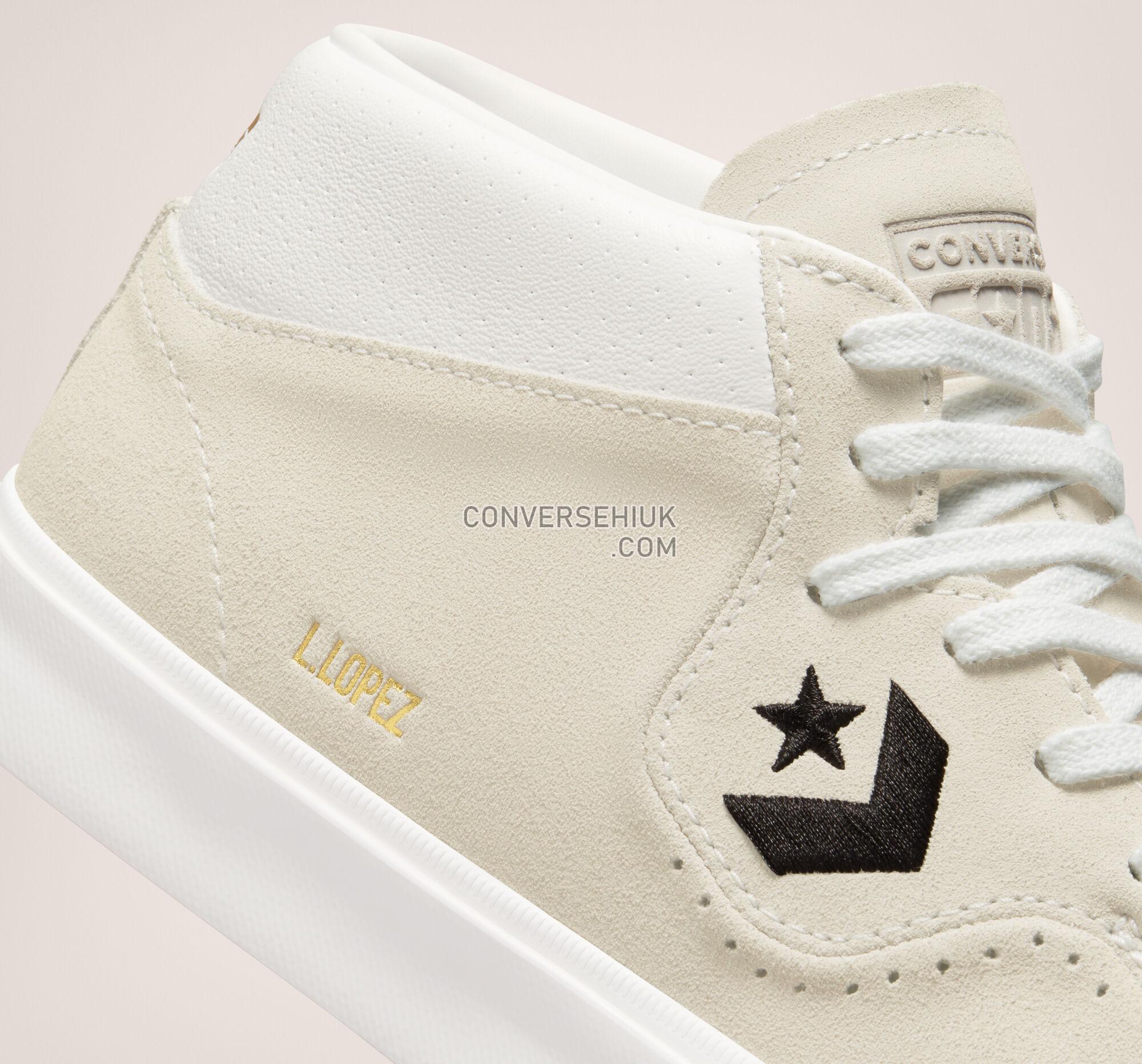 Converse CONS Louie Lopez Pro Mid White/Black/White 171332C Shoes