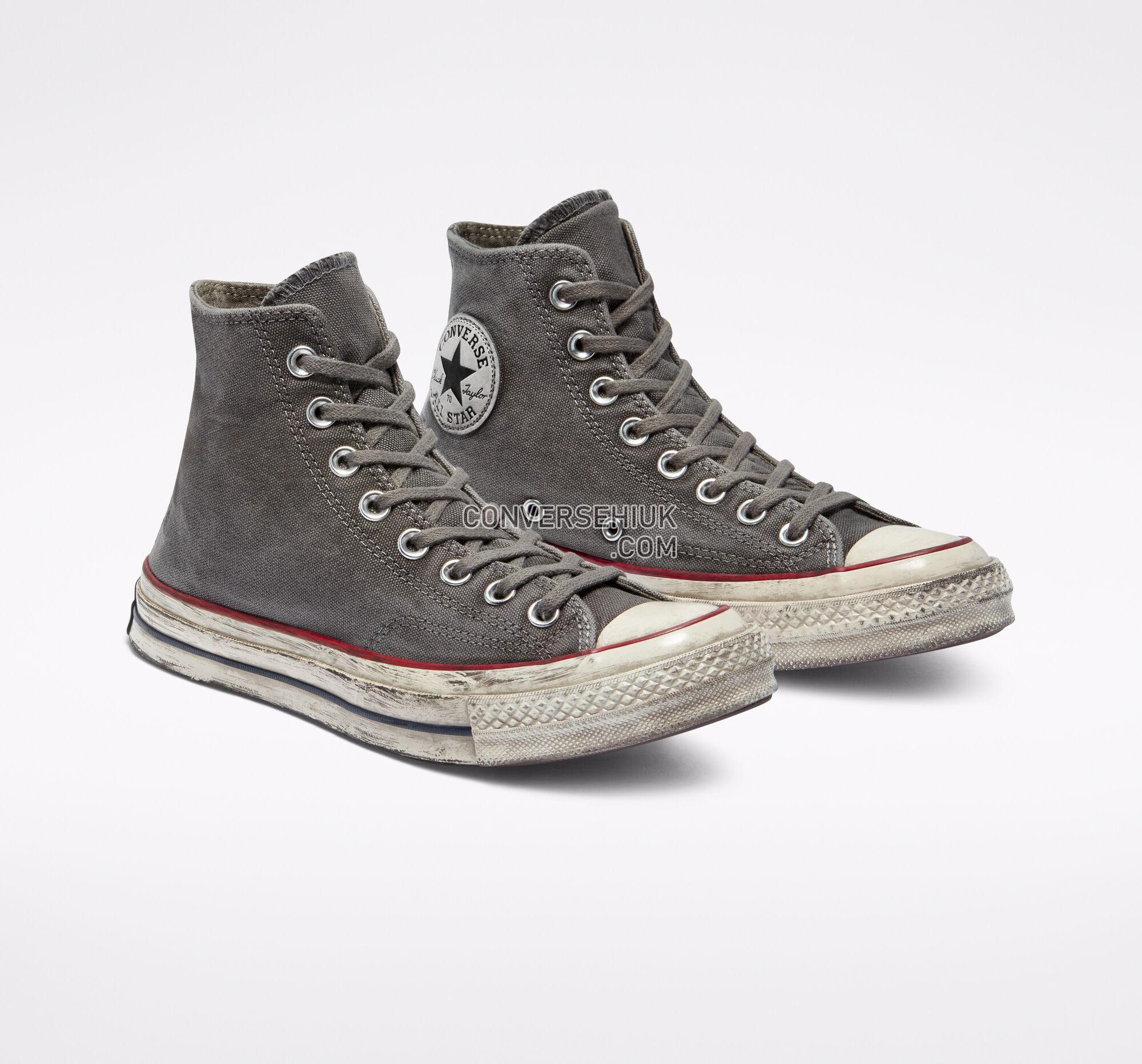 Converse Chuck 70 Smoked Canvas White Smoke In 171018C Shoes