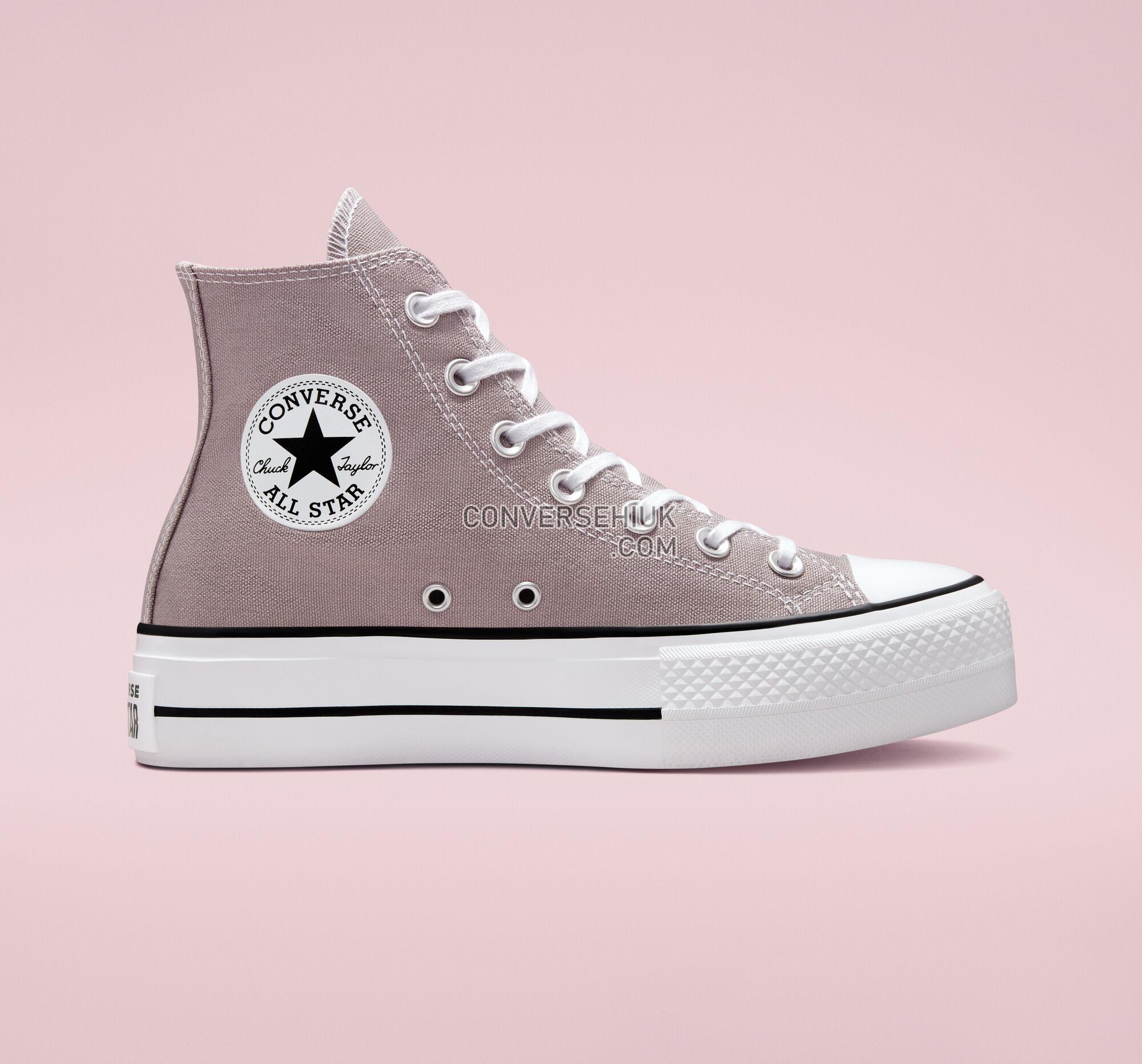 Converse Chuck Taylor All Star Lift Platform Canvas Vapor Mauve/Black/White 572083C Shoes