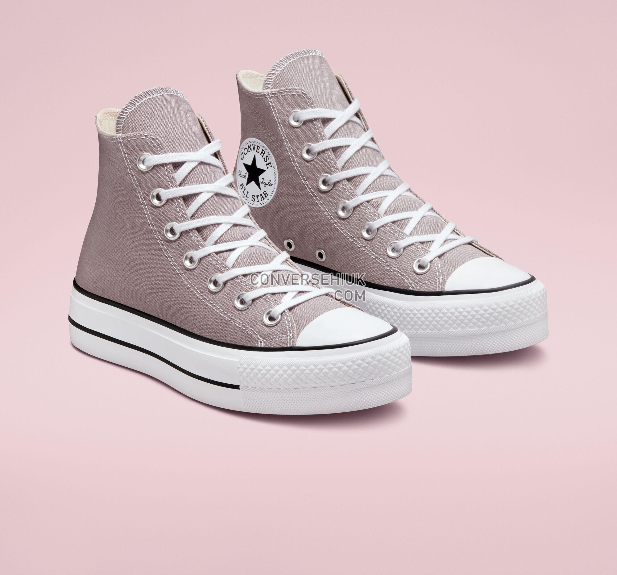 Converse Chuck Taylor All Star Lift Platform Canvas Vapor Mauve/Black/White 572083C Shoes