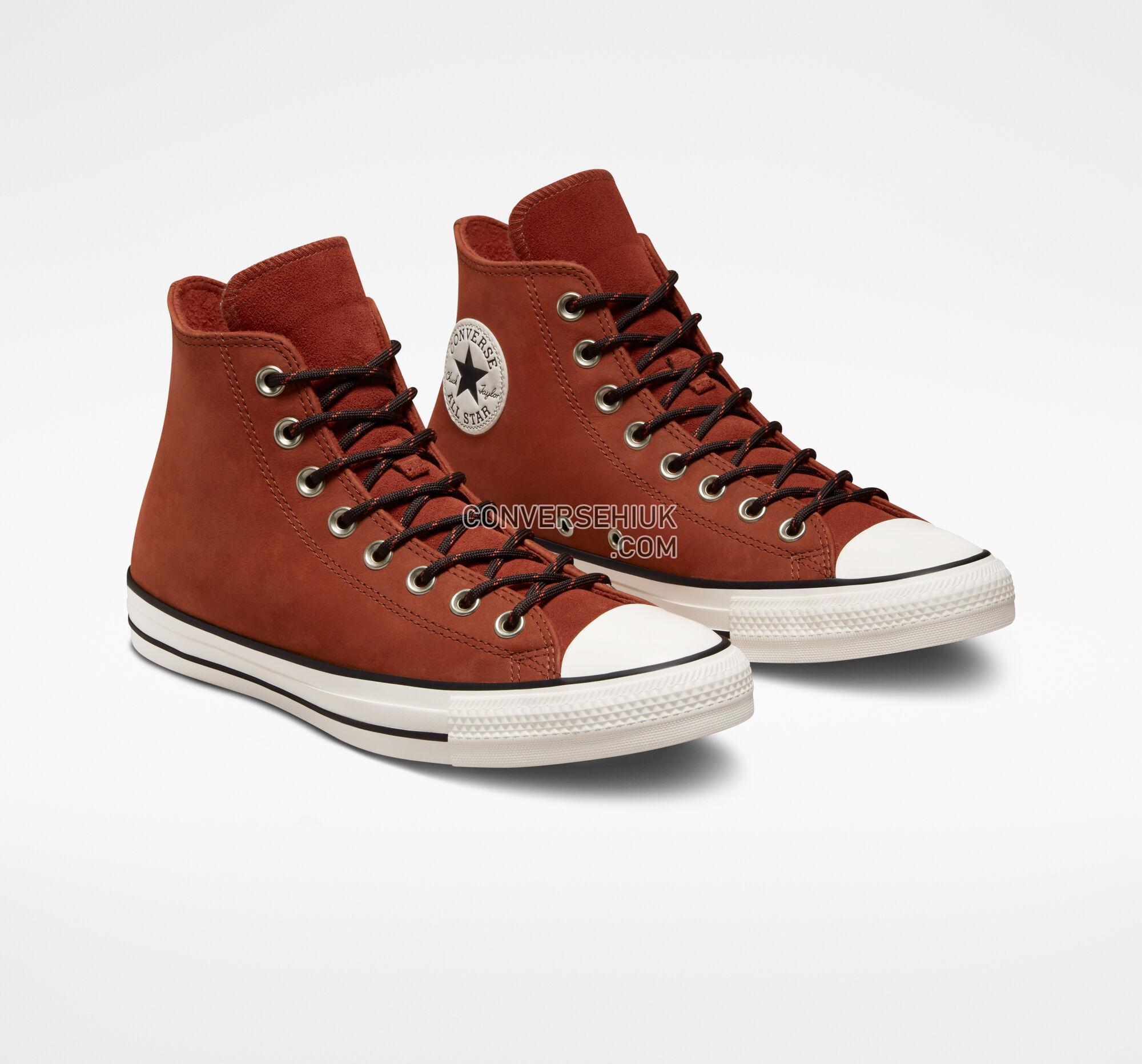 Converse Chuck Taylor All Star Nubuck Leather Rugged Orange/Velvet Brown A04248C Shoes