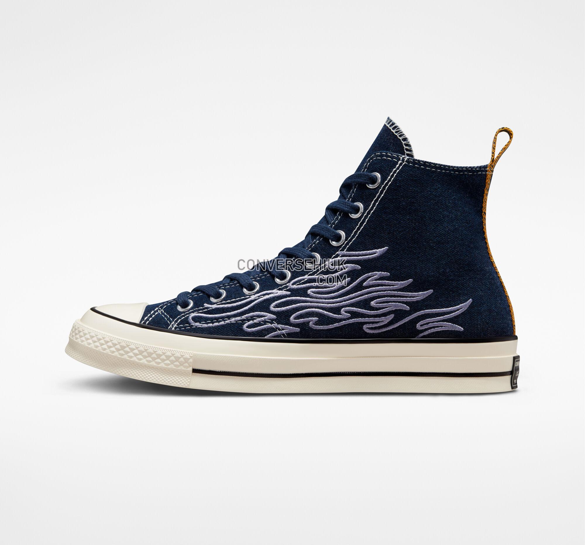 Converse Chuck 70 Workwear Denim Obsidian/Stellar Indigo/Egret A05191C Shoes