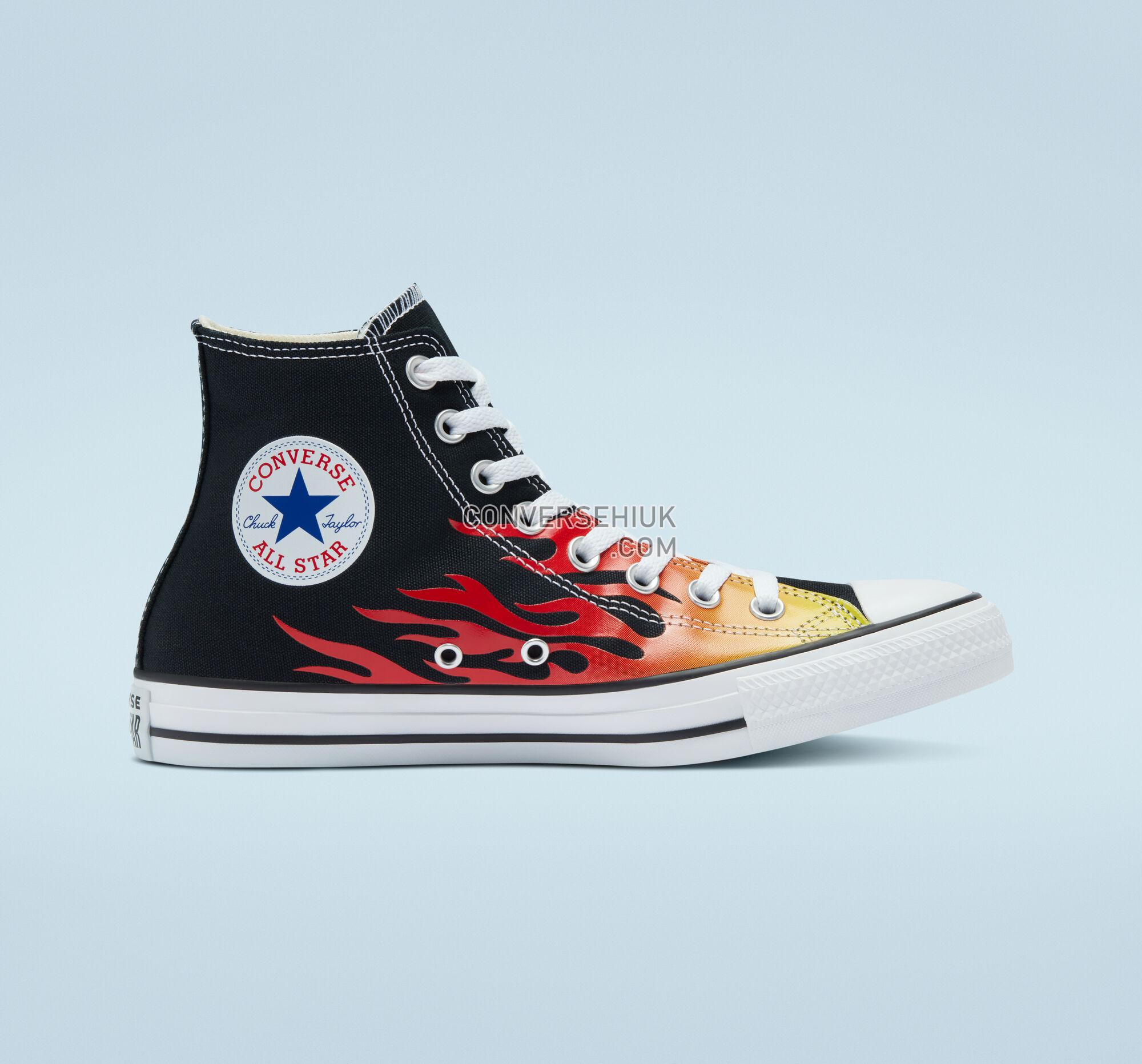 Converse Chuck Taylor All Star Archive Flame Black/Enamel Red/Fresh Yellow 171130C Shoes