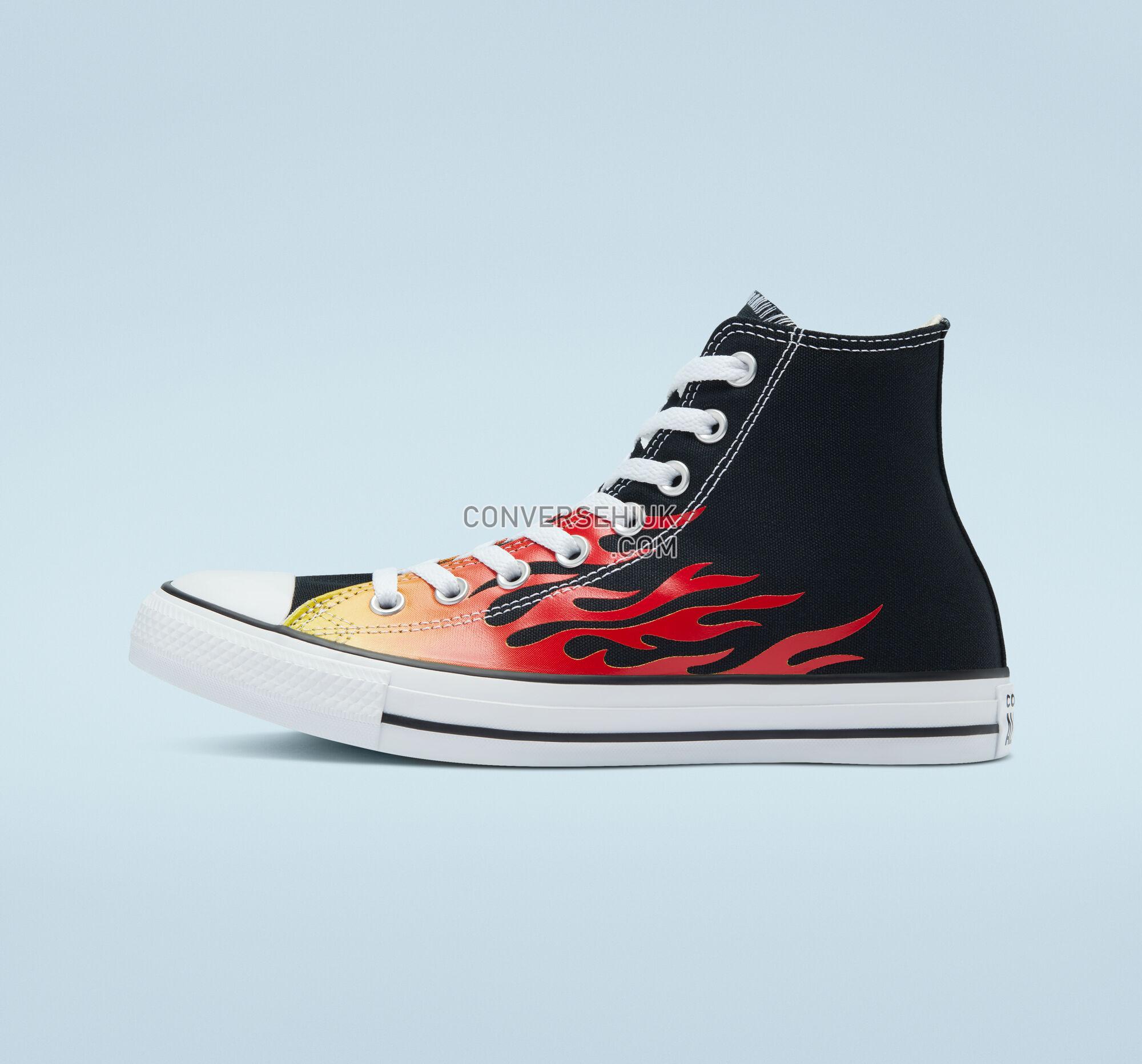 Converse Chuck Taylor All Star Archive Flame Black/Enamel Red/Fresh Yellow 171130C Shoes