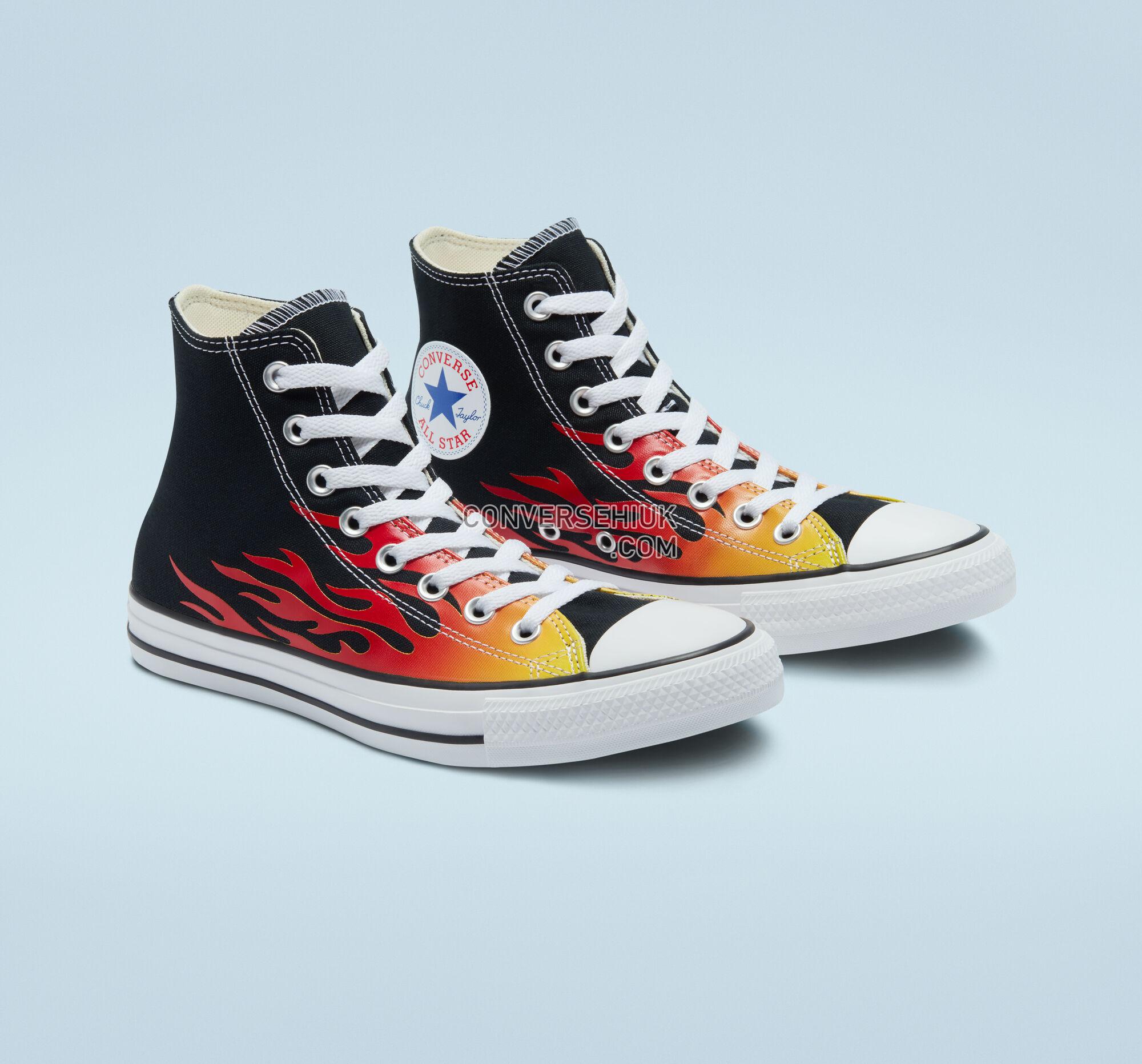 Converse Chuck Taylor All Star Archive Flame Black/Enamel Red/Fresh Yellow 171130C Shoes