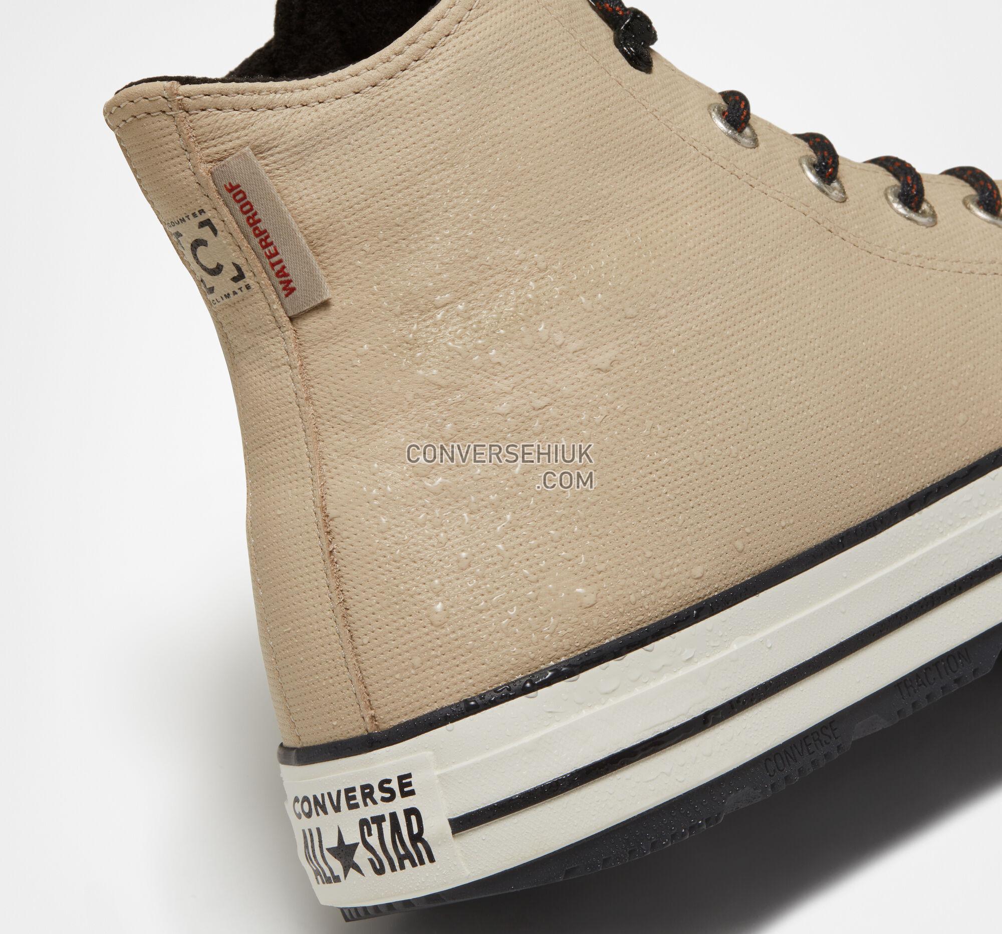 Converse Chuck Taylor All Star Winter Counter Climate Papyrus/Egret/Black A04274C Shoes