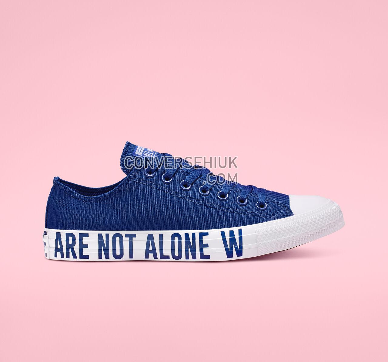 Converse Chuck Taylor All Star We Are Not Alone Low Top Blue/Black/Blue 165383F Shoes