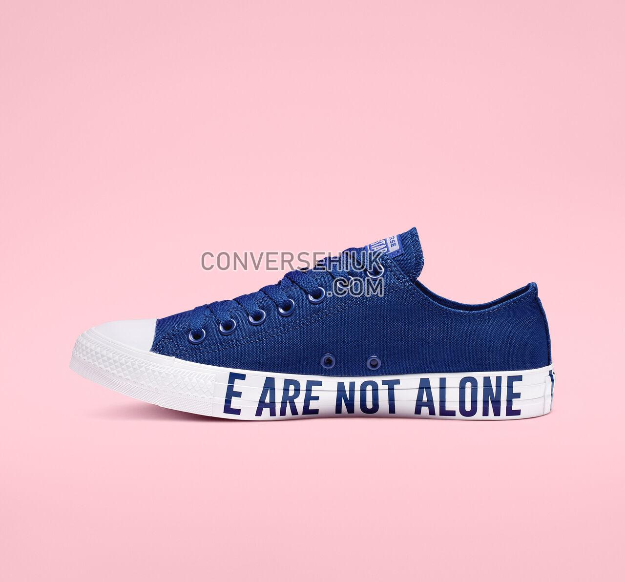 Converse Chuck Taylor All Star We Are Not Alone Low Top Blue/Black/Blue 165383F Shoes