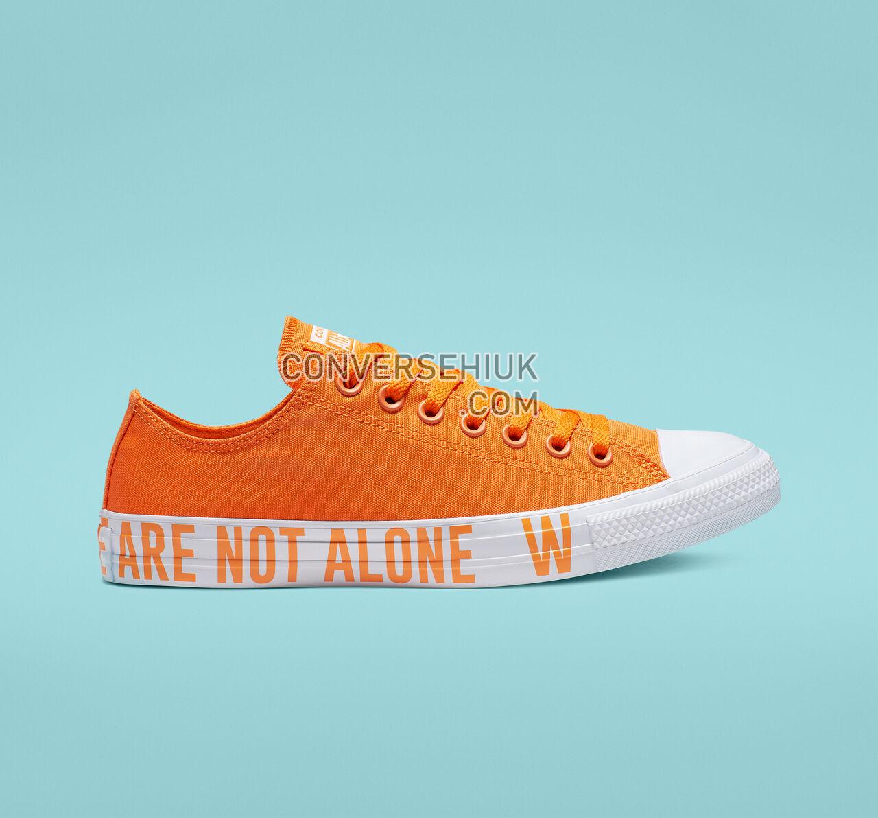 Converse Chuck Taylor All Star We Are Not Alone Low Top Orange Rind/White/White 165385C Shoes