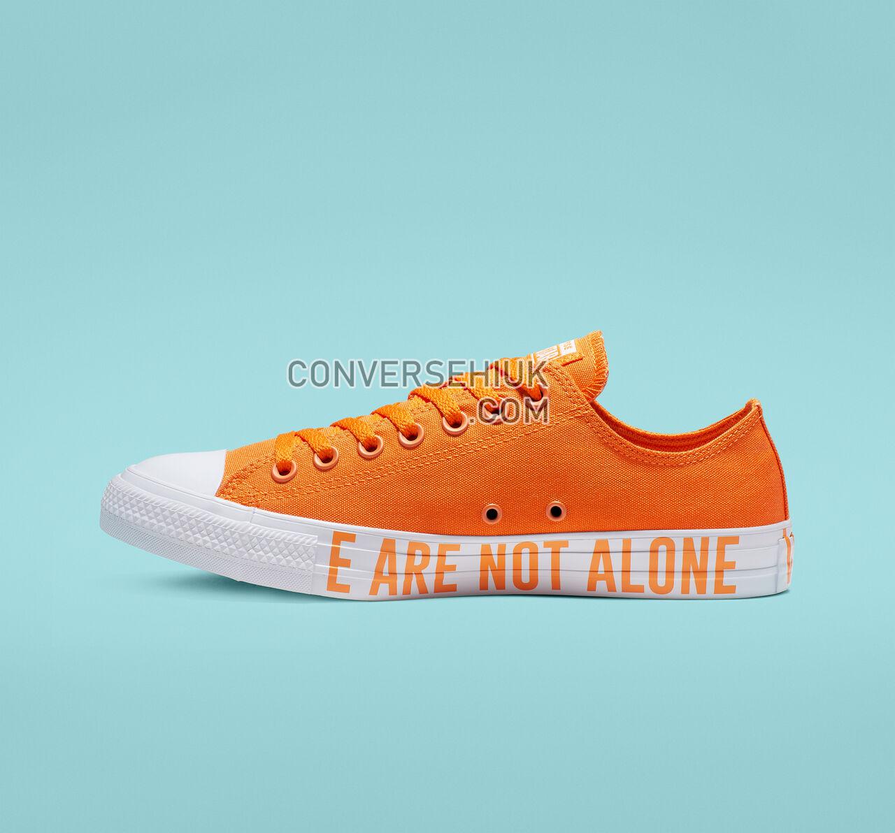 Converse Chuck Taylor All Star We Are Not Alone Low Top Orange Rind/White/White 165385C Shoes