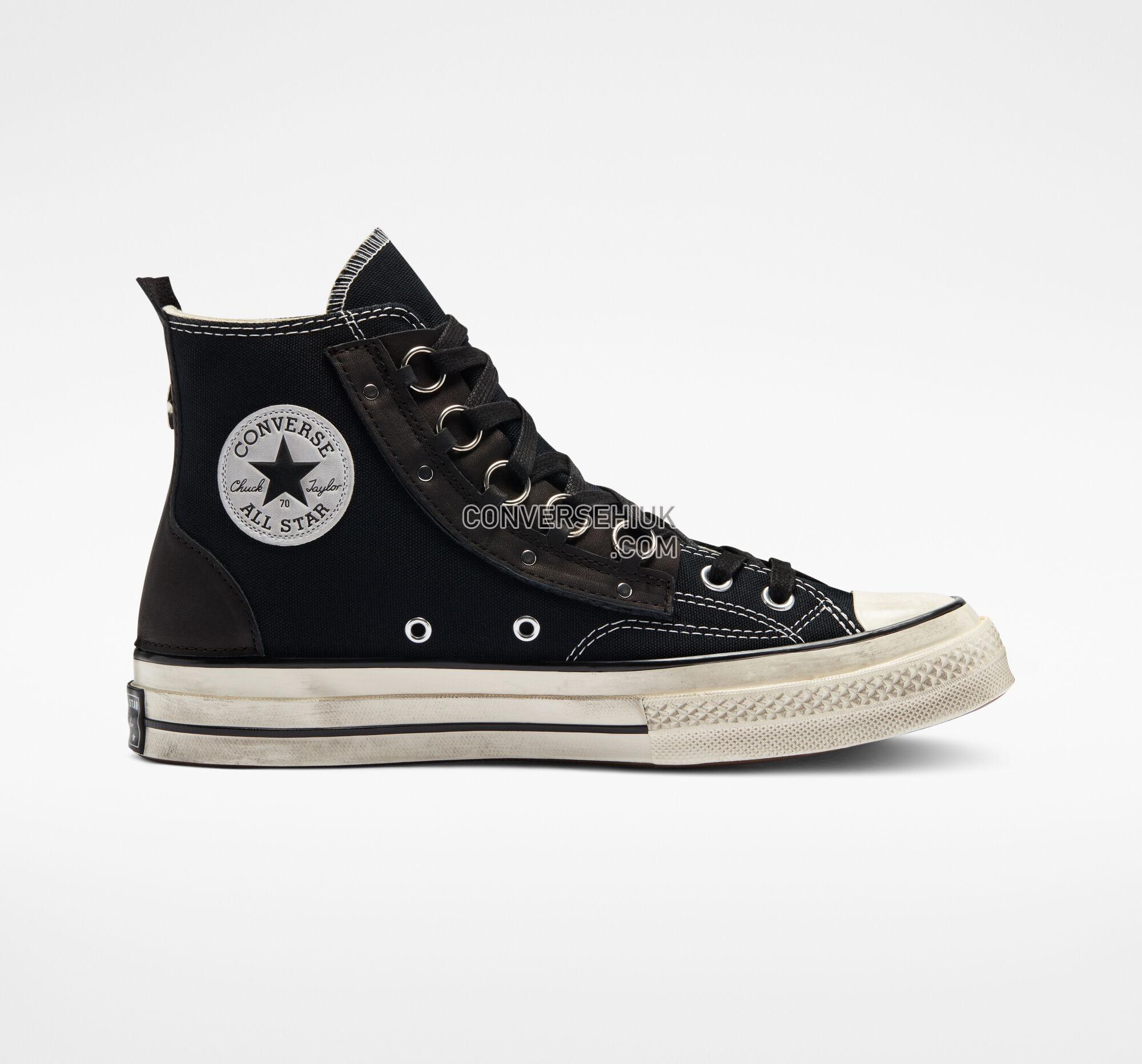 Converse Chuck 70 Punk Academia Black Metal Ring A04322C Shoes