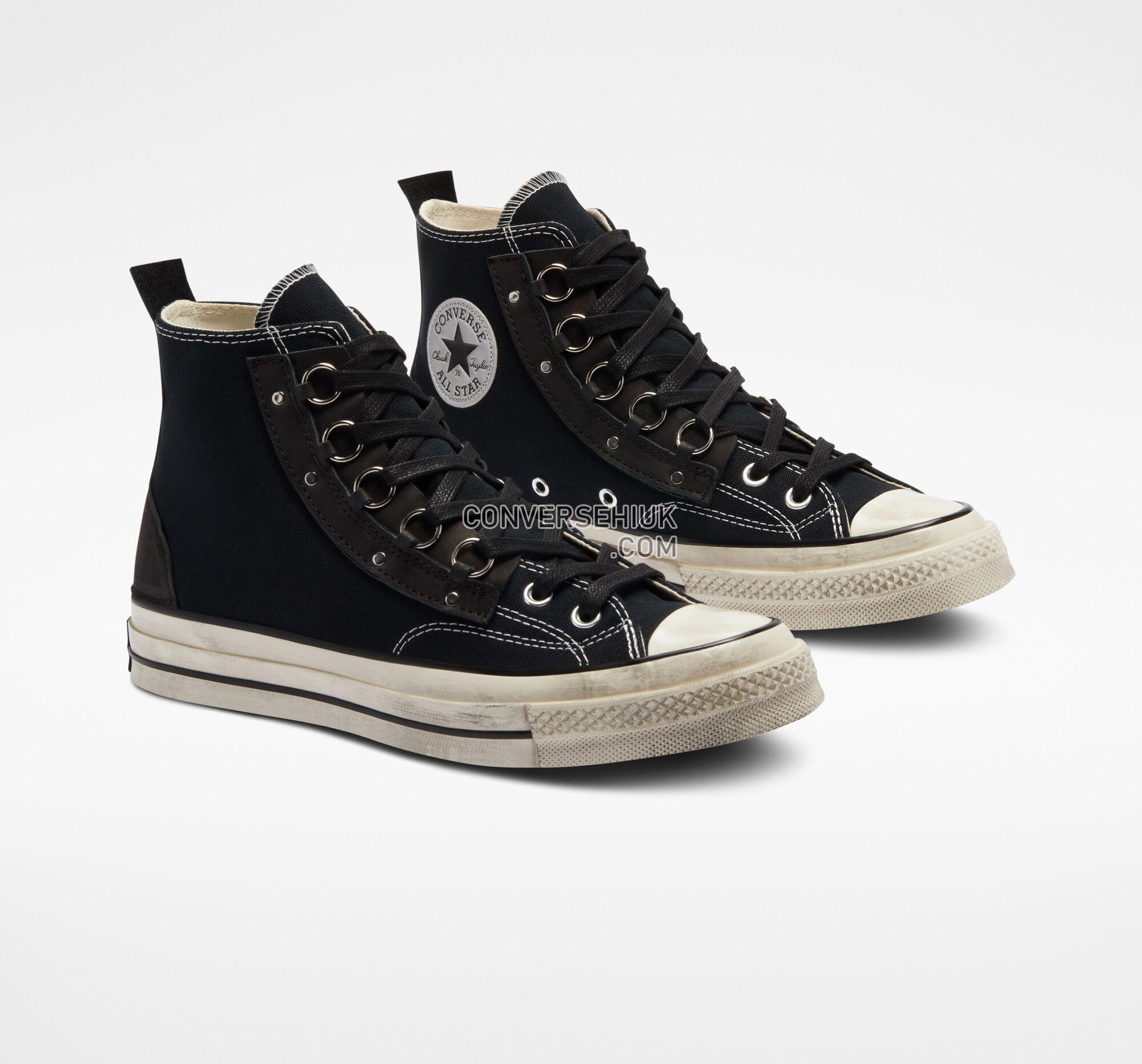 Converse Chuck 70 Punk Academia Black Metal Ring A04322C Shoes