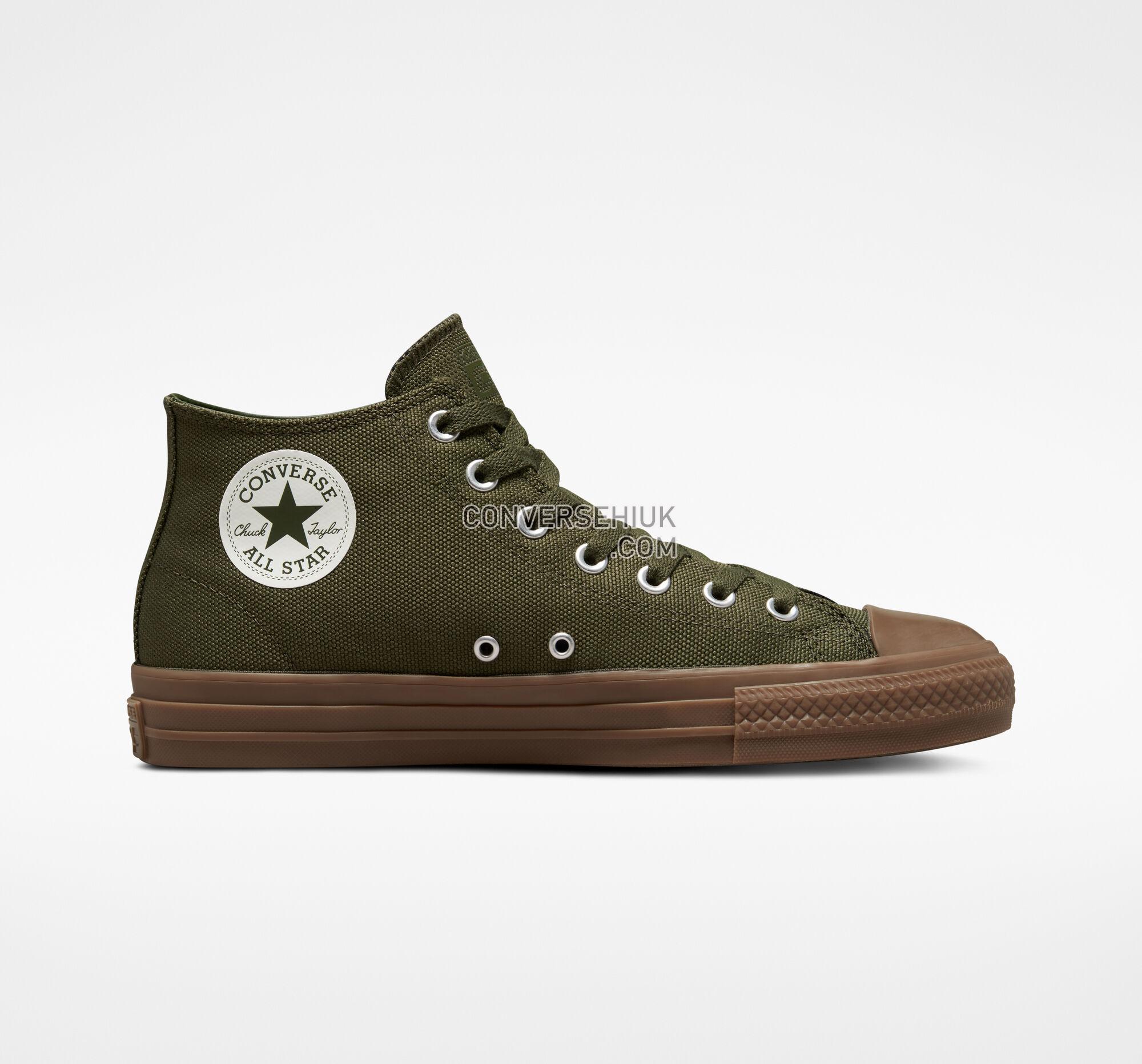 Converse Chuck Taylor All Star Pro Cordura Canvas Cargo Khaki/Egret/Dark Gum A03223C Shoes