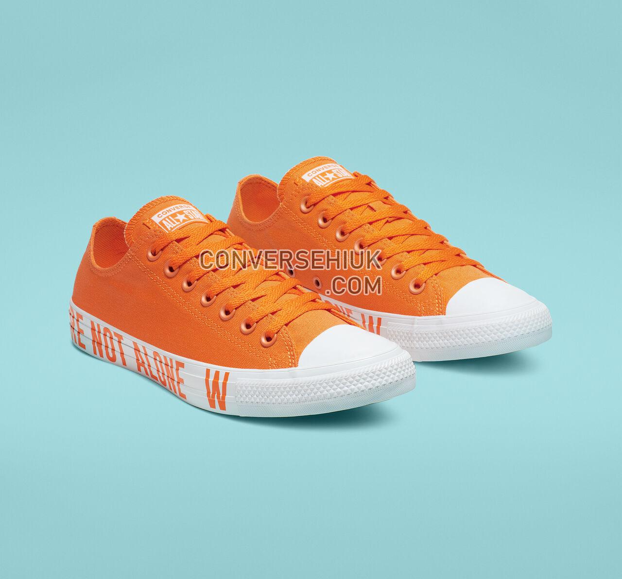 Converse Chuck Taylor All Star We Are Not Alone Low Top Orange Rind/White/White 165385C Shoes