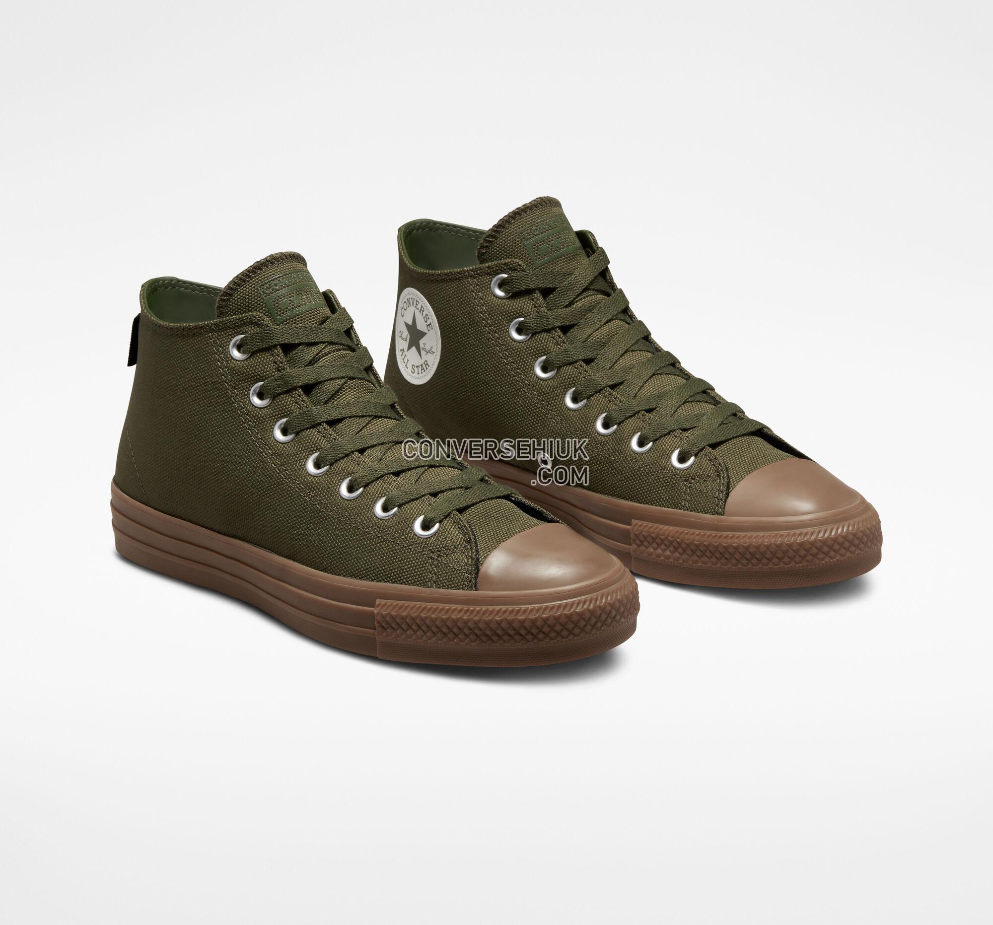 Converse Chuck Taylor All Star Pro Cordura Canvas Cargo Khaki/Egret/Dark Gum A03223C Shoes