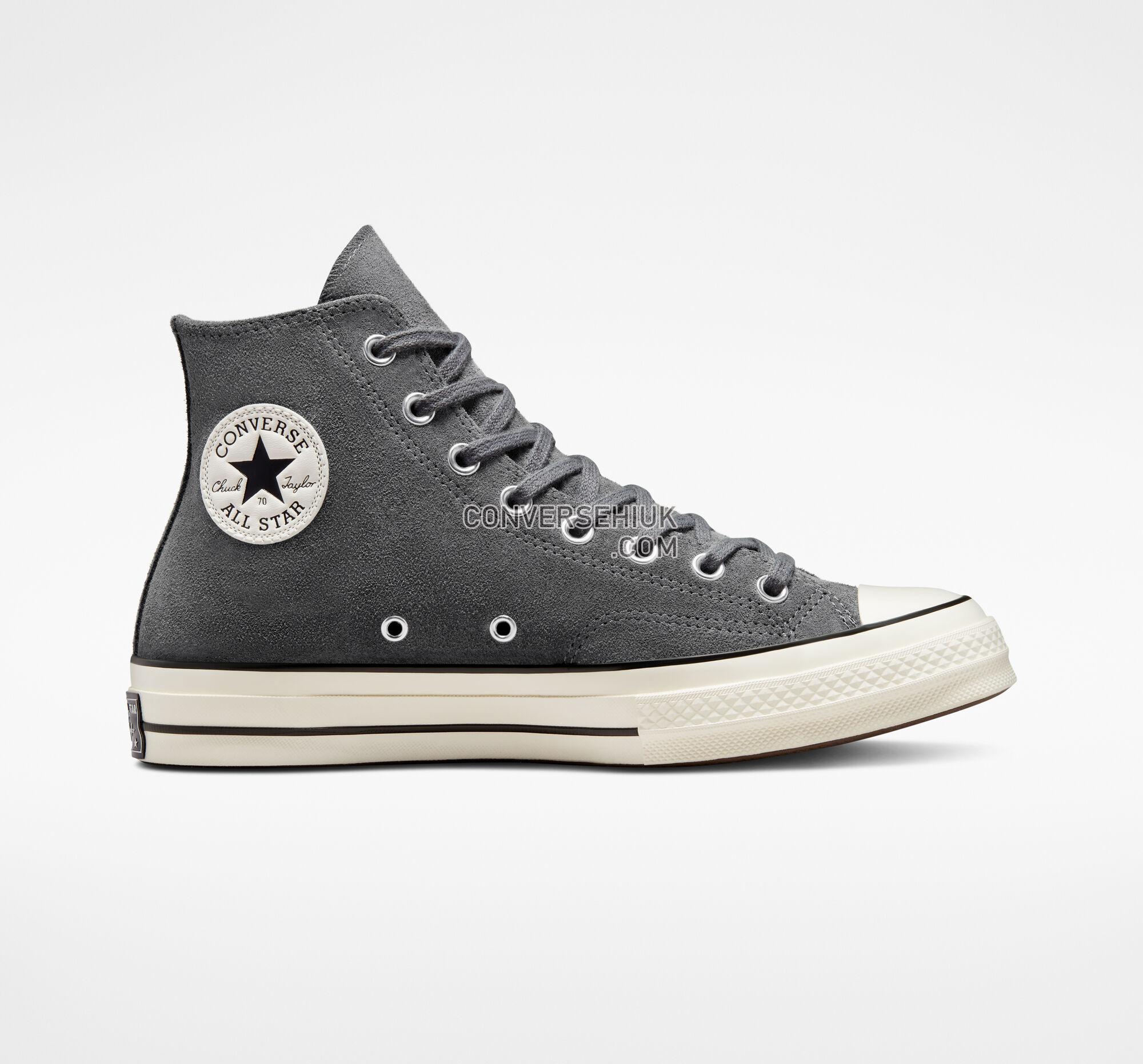 Converse Chuck 70 Suede Cyber Grey/Egret/Black A02753C Shoes