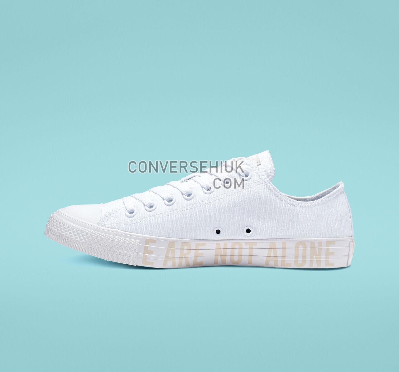 Converse Chuck Taylor All Star We Are Not Alone Low Top White/Pale Putty/White 165384F Shoes