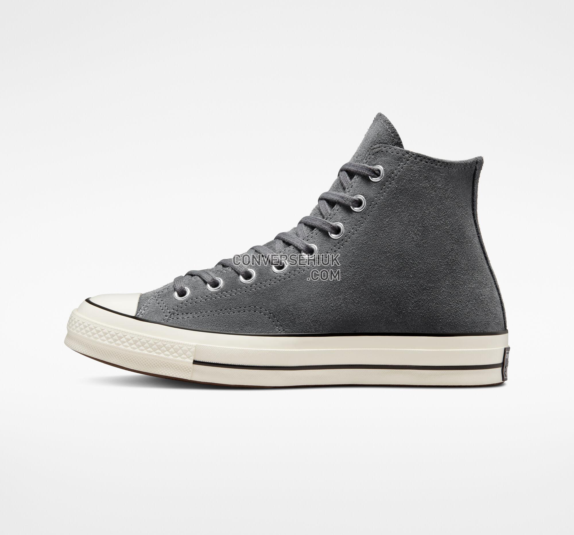 Converse Chuck 70 Suede Cyber Grey/Egret/Black A02753C Shoes