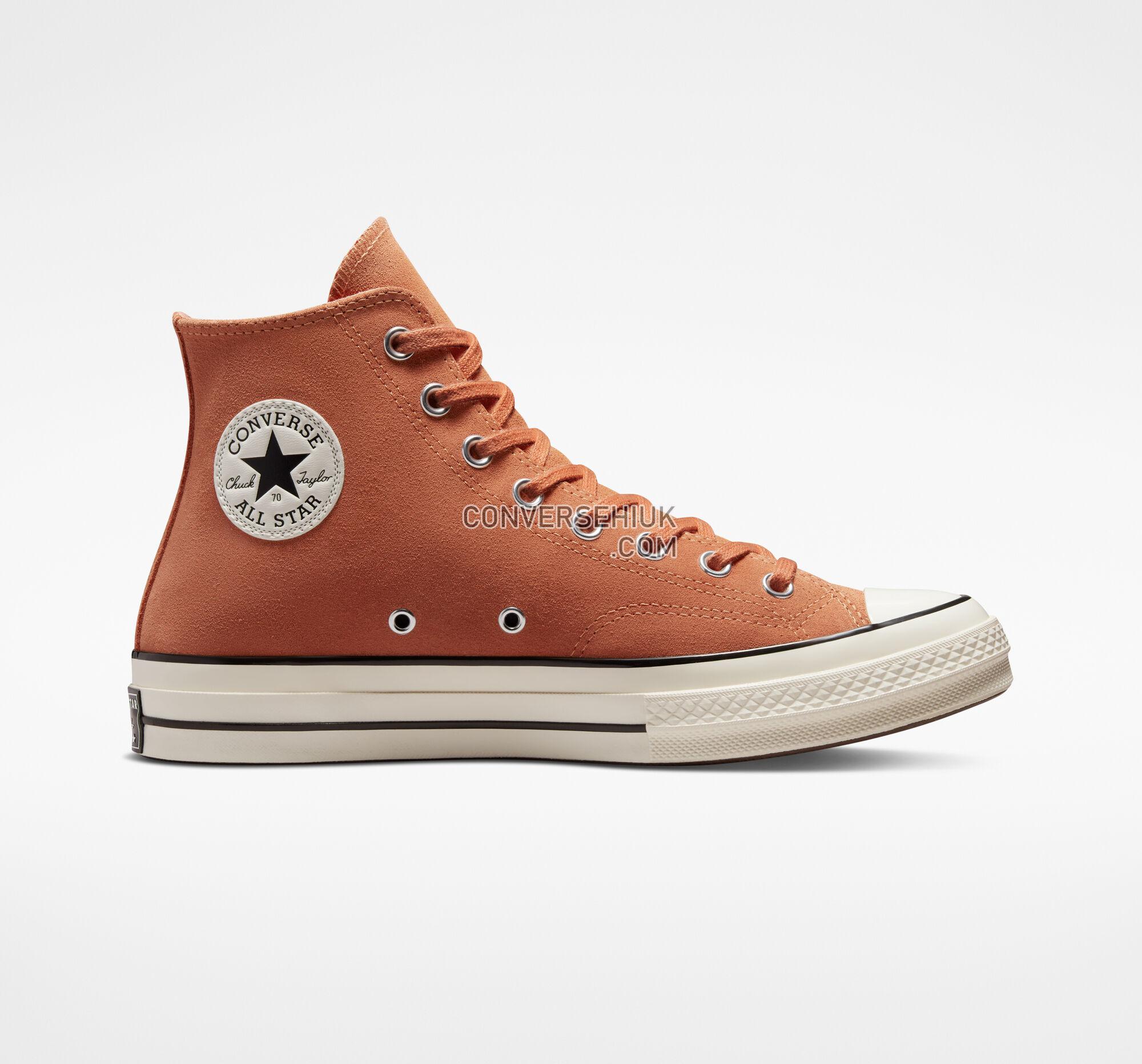 Converse Chuck 70 Suede Orange Haven/Egret/Black A02752C Shoes