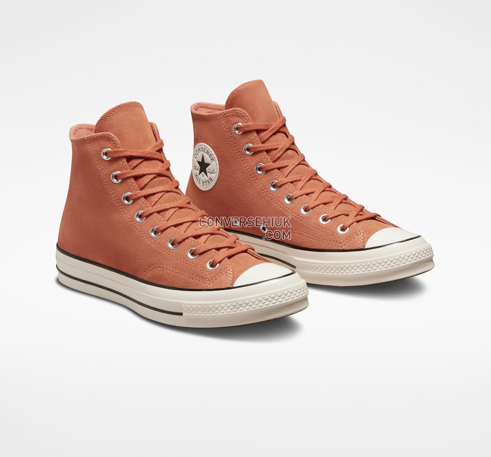 Converse Chuck 70 Suede Orange Haven/Egret/Black A02752C Shoes