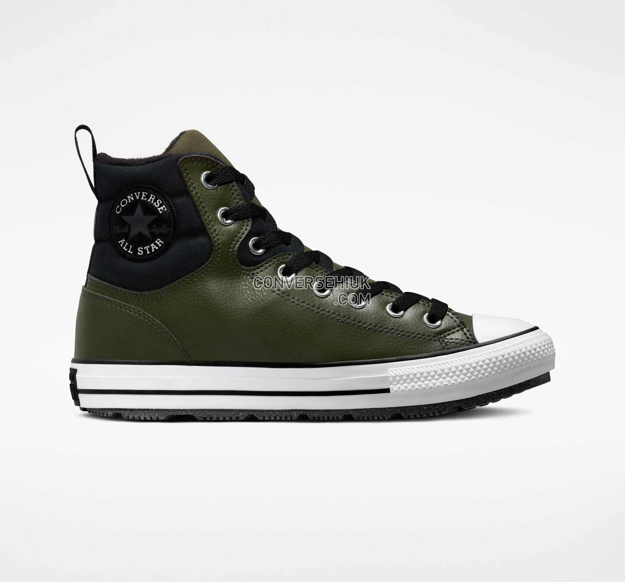 Converse Chuck Taylor All Star Berkshire Boot Utility Green/Black/White A01384C Shoes