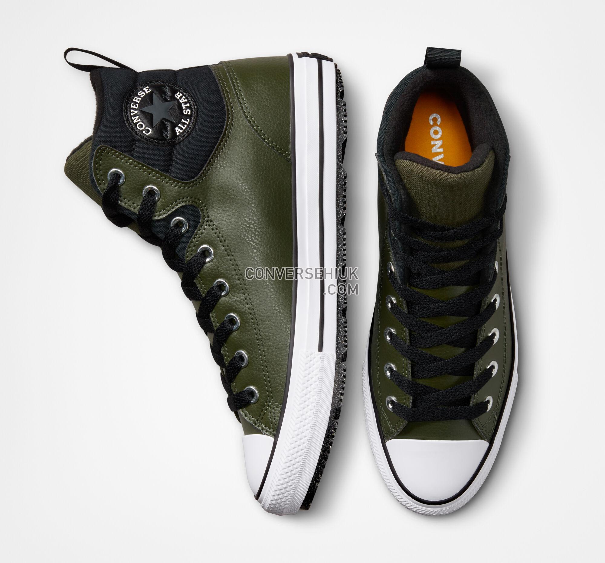 Converse Chuck Taylor All Star Berkshire Boot Utility Green/Black/White A01384C Shoes